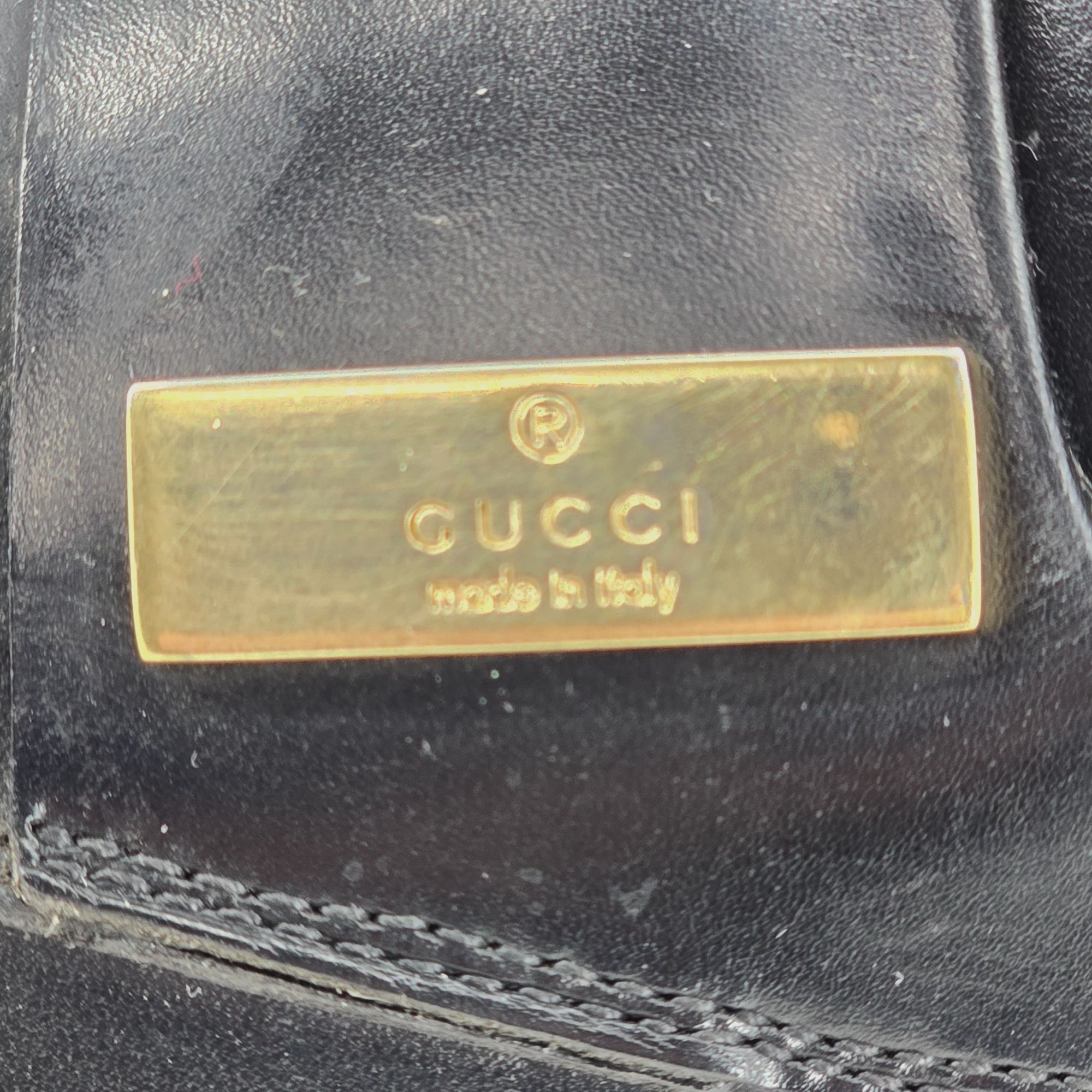 Gucci Gucci Italian Luxury Dress Shoes Men's 10.5 Black Leather Size US 10.5 / EU 43-44 - 10 Thumbnail