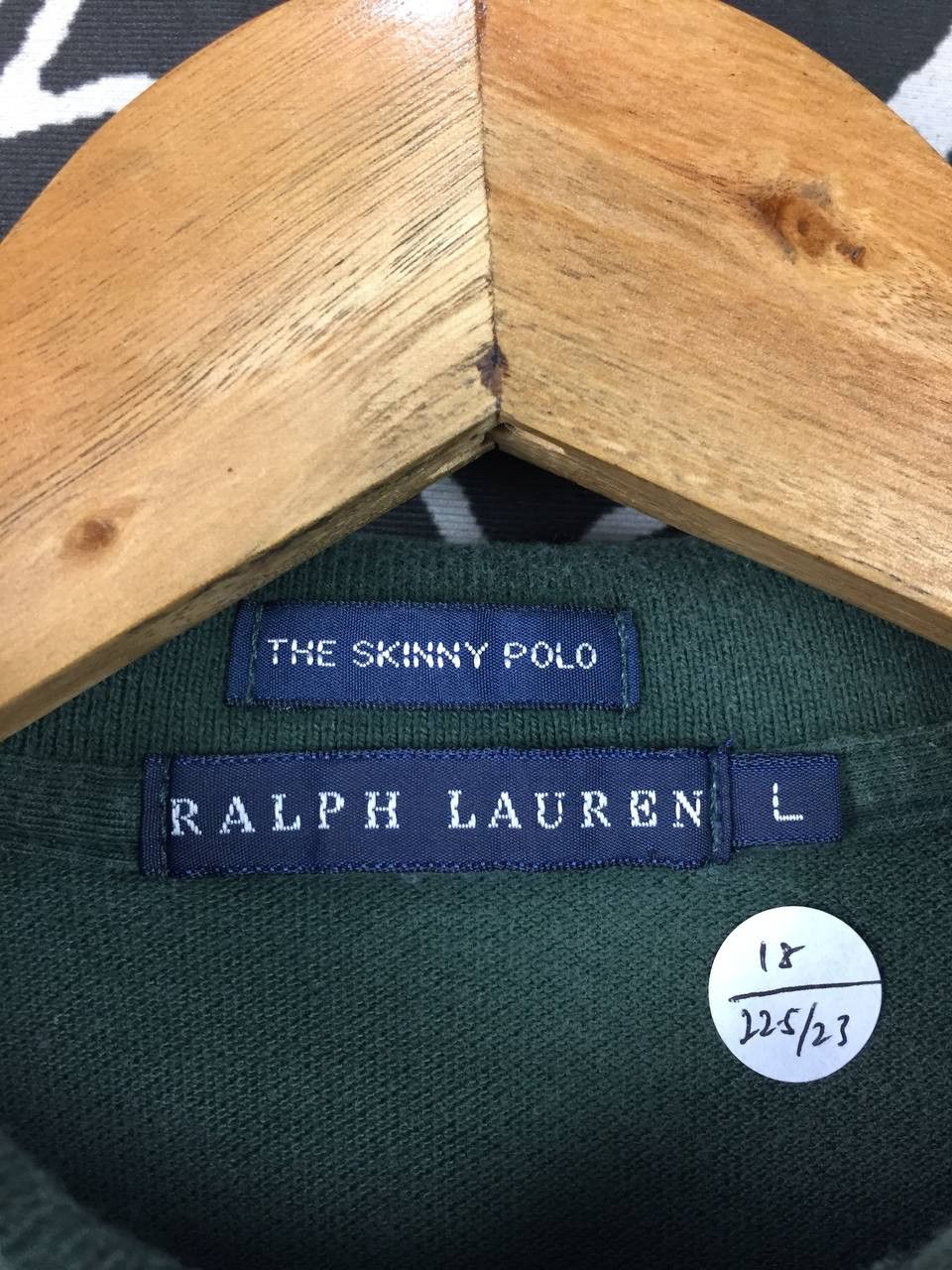 Ralph Lauren Vtg Ralph Lauren Pony Logo The Skinny Polo Shirt Size L Size L / US 10 / IT 46 - 11 Thumbnail