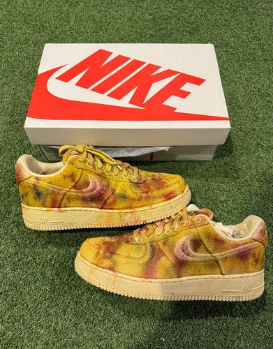 Nike × Stussy Size 8.5- Stussy Nike Air Force 1 Low Los Angeles Hand Dyed Size US 8.5 / EU 41-42 - 2 Thumbnail