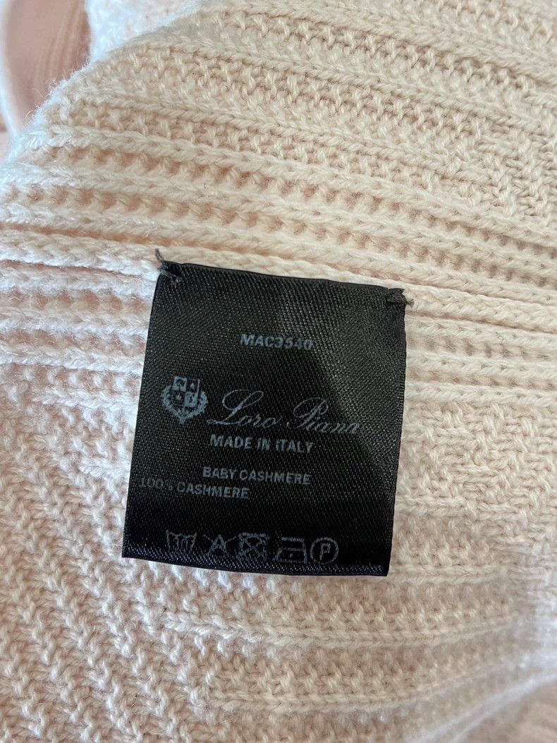 Loro Piana LORO PIANA Pink baby cashmere LP cardigan Size XS / US 0-2 / IT 36-38 - 6 Thumbnail