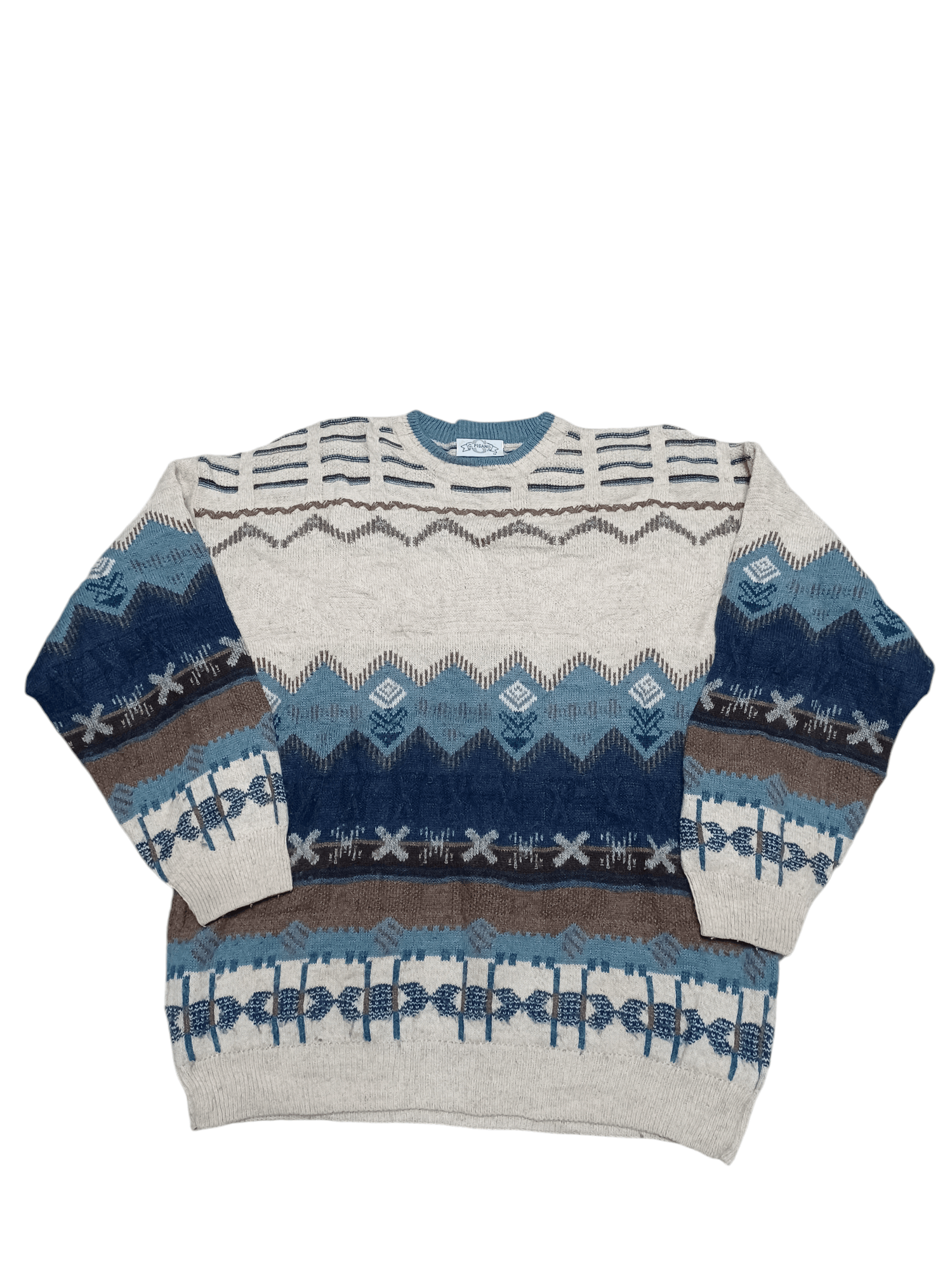 Other VINTAGE 90S MADE IN ITALY WOOL OLDMONEY SWEATER Size US M / EU 48-50 / 2 - 1 Thumbnail