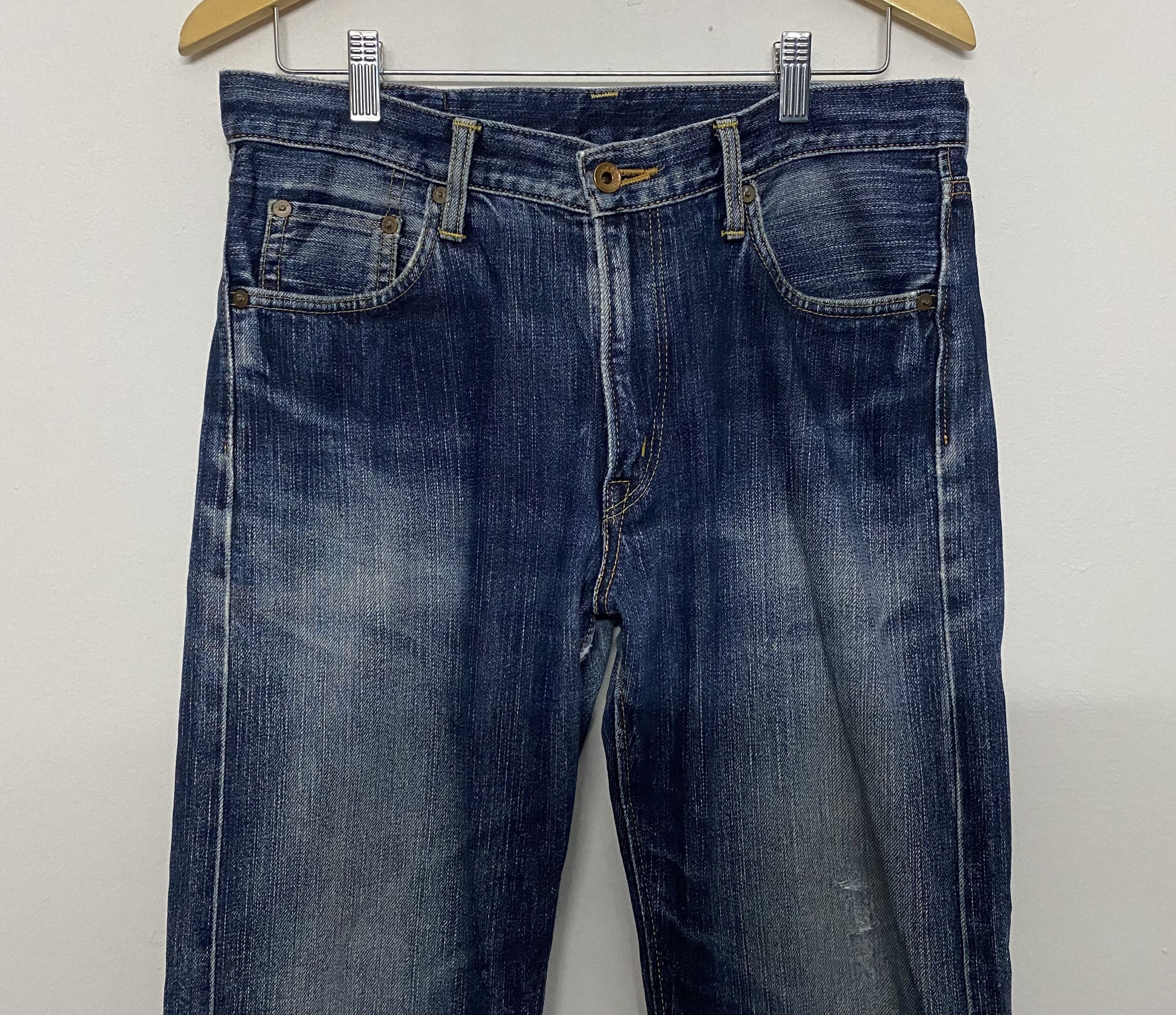 Edwin Vintage EDWIN 505zxx Selvedge Denim Jeans (Japan Made) Size US 32 / EU 48 - 3 Thumbnail