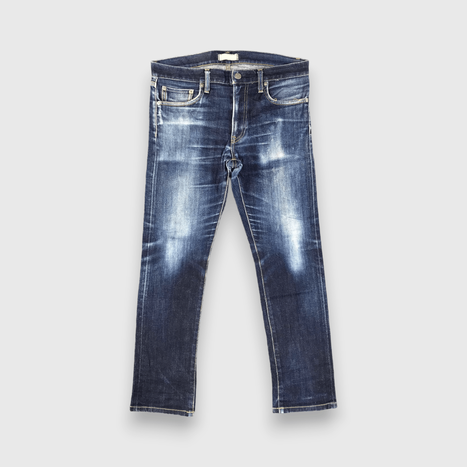 Uniqlo Blue Wash Uniqlo Selvedge Jeans-J2974 Size US 32 / EU 48 - 1 Thumbnail