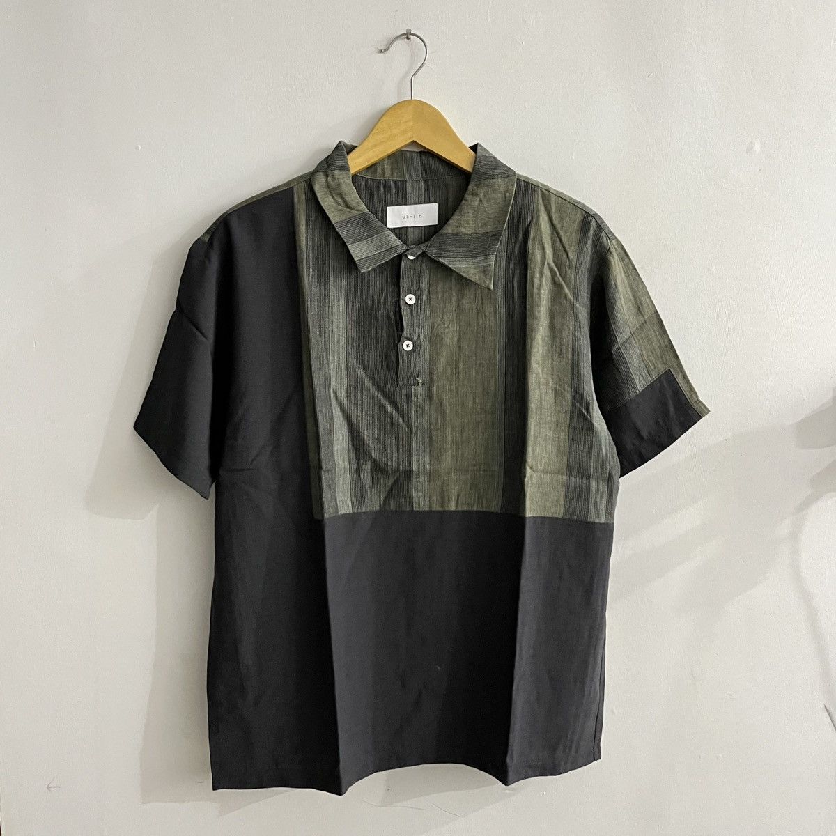 Issey Miyake uk iin - halfbutton shirt Size US M / EU 48-50 / 2 - 1 Thumbnail