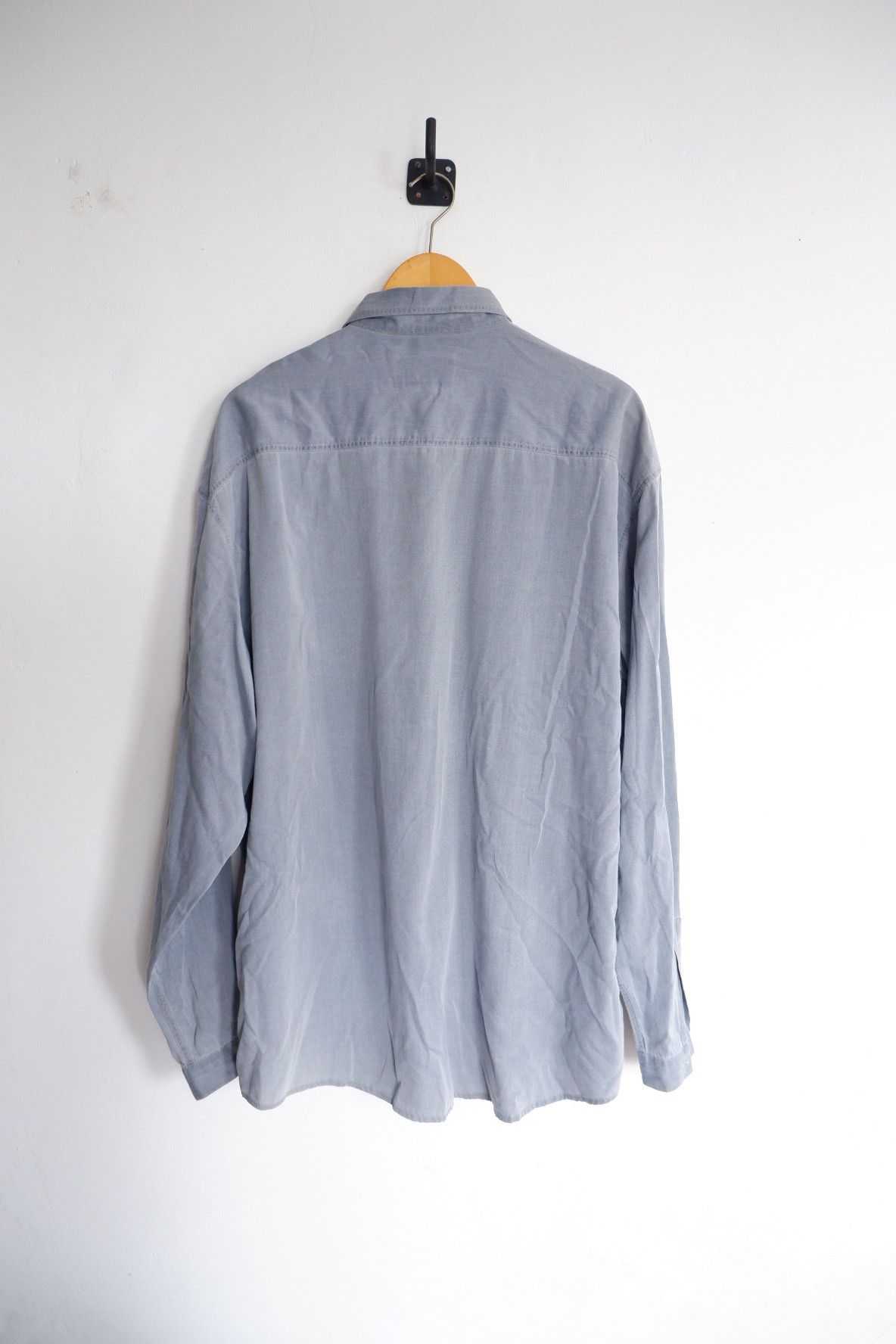 Giorgio Armani Vintage Armani Jeans Button Shirts Size US XL / EU 56 / 4 - 2 Thumbnail