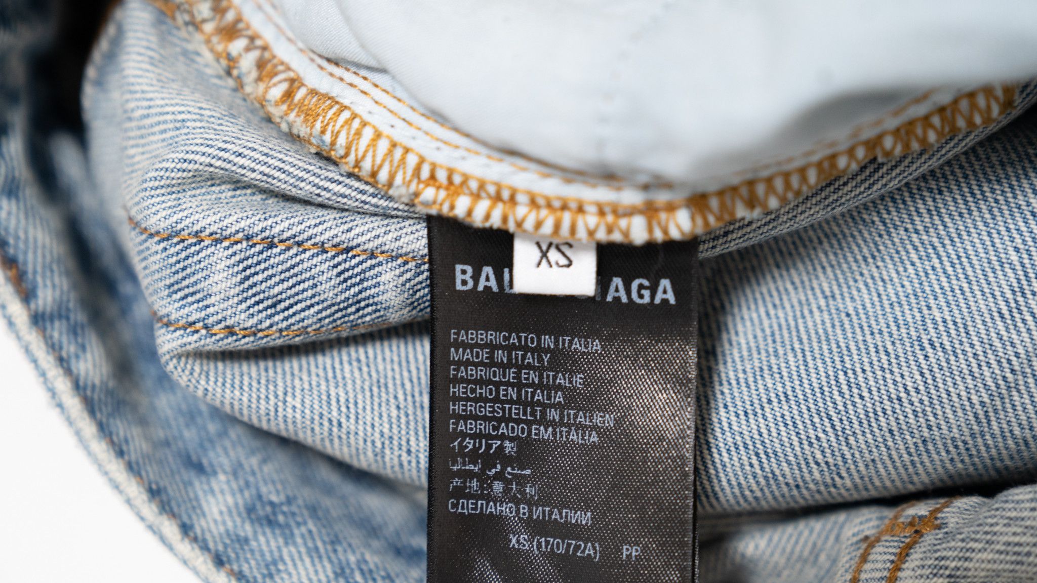 Balenciaga BALENCIAGA 22AW WIDE BAGGY JEANS Size US 30 / EU 46 - 8 Thumbnail