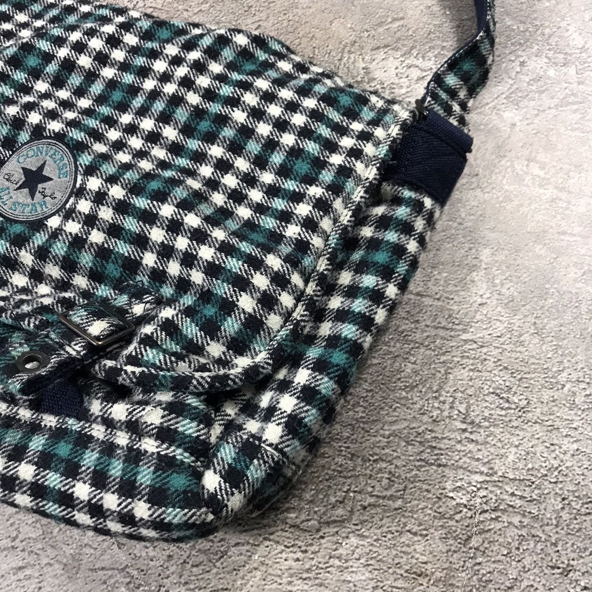Vintage Vintage Y2K Gingham Crossbody Bag Japanese Preppy Rave OS Size ONE SIZE - 5 Thumbnail