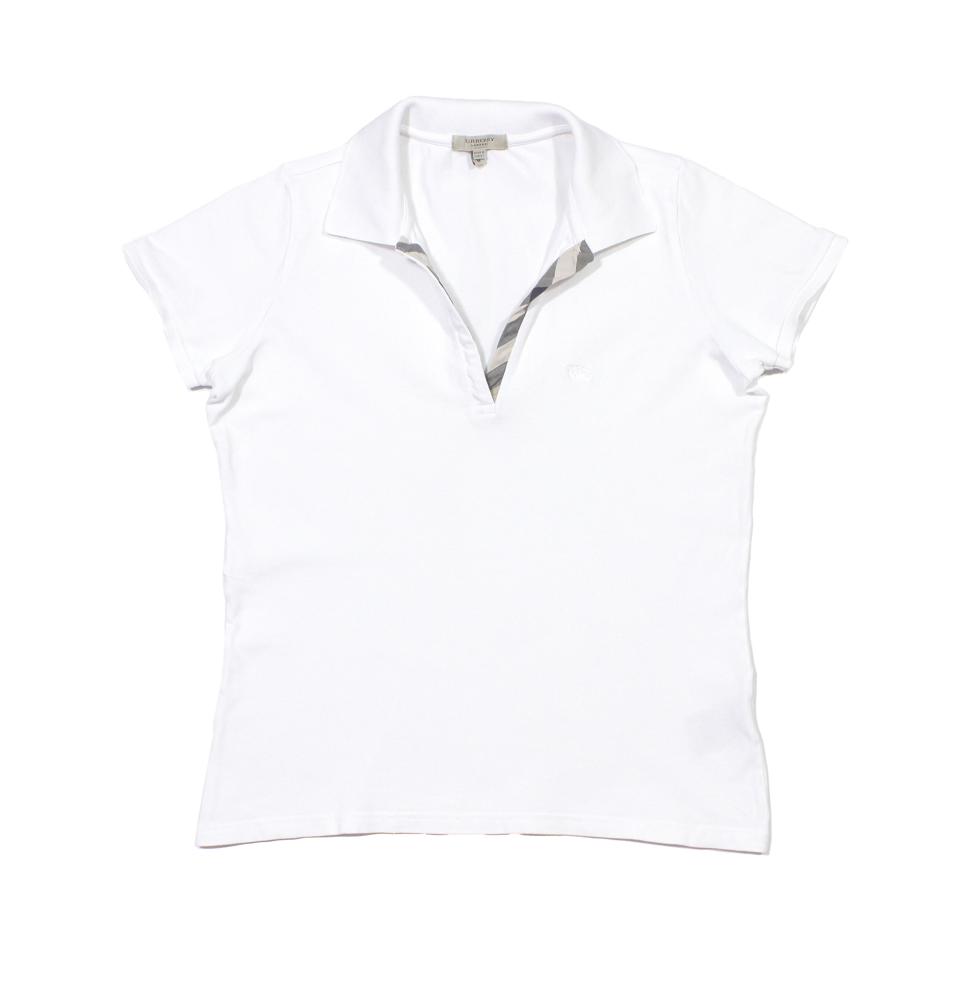 Burberry Logo Nova Check Polo Size M / US 6-8 / IT 42-44 - 1 Thumbnail