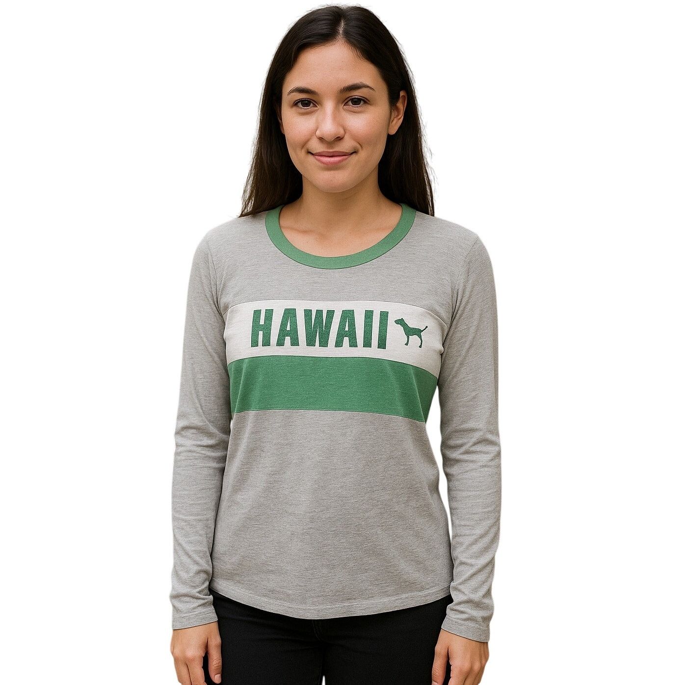Pink PINK Victoria’s Secret Hawaii Long Sleeve Tee Women’s - Sz M Size M / US 6-8 / IT 42-44 - 1 Thumbnail