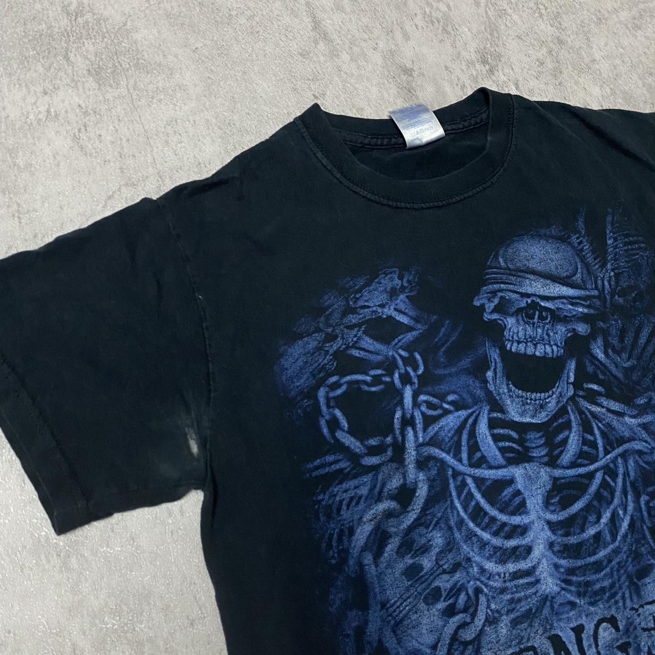Other Black Avenged Sevenfold band tee with blue graphics #bandtee Size US S / EU 44-46 / 1 - 3 Thumbnail