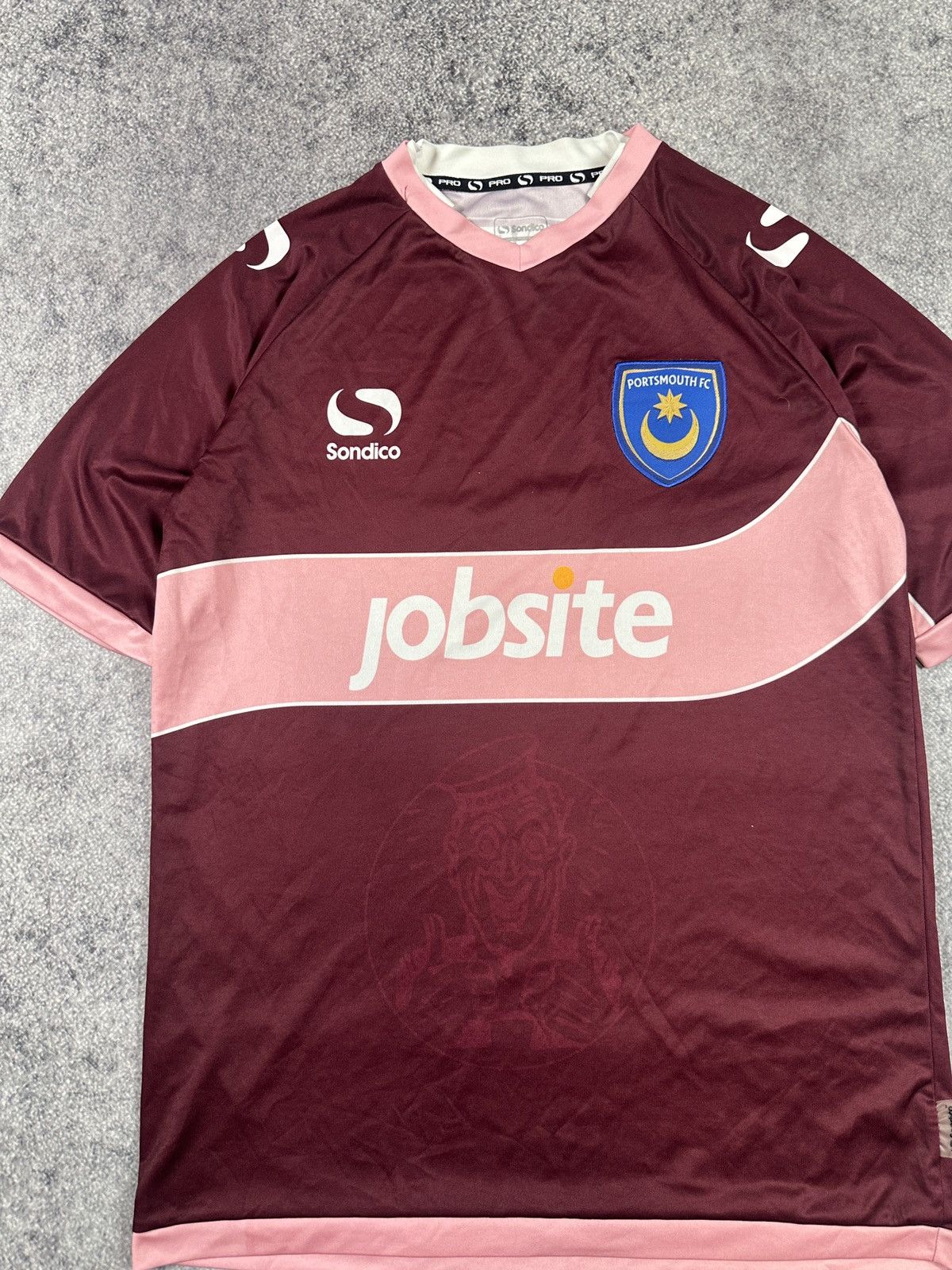 Vintage Vintage Sondico Pro Portsmouth Soccer Jersey Blokecore Rare Size US M / EU 48-50 / 2 - 2 Thumbnail