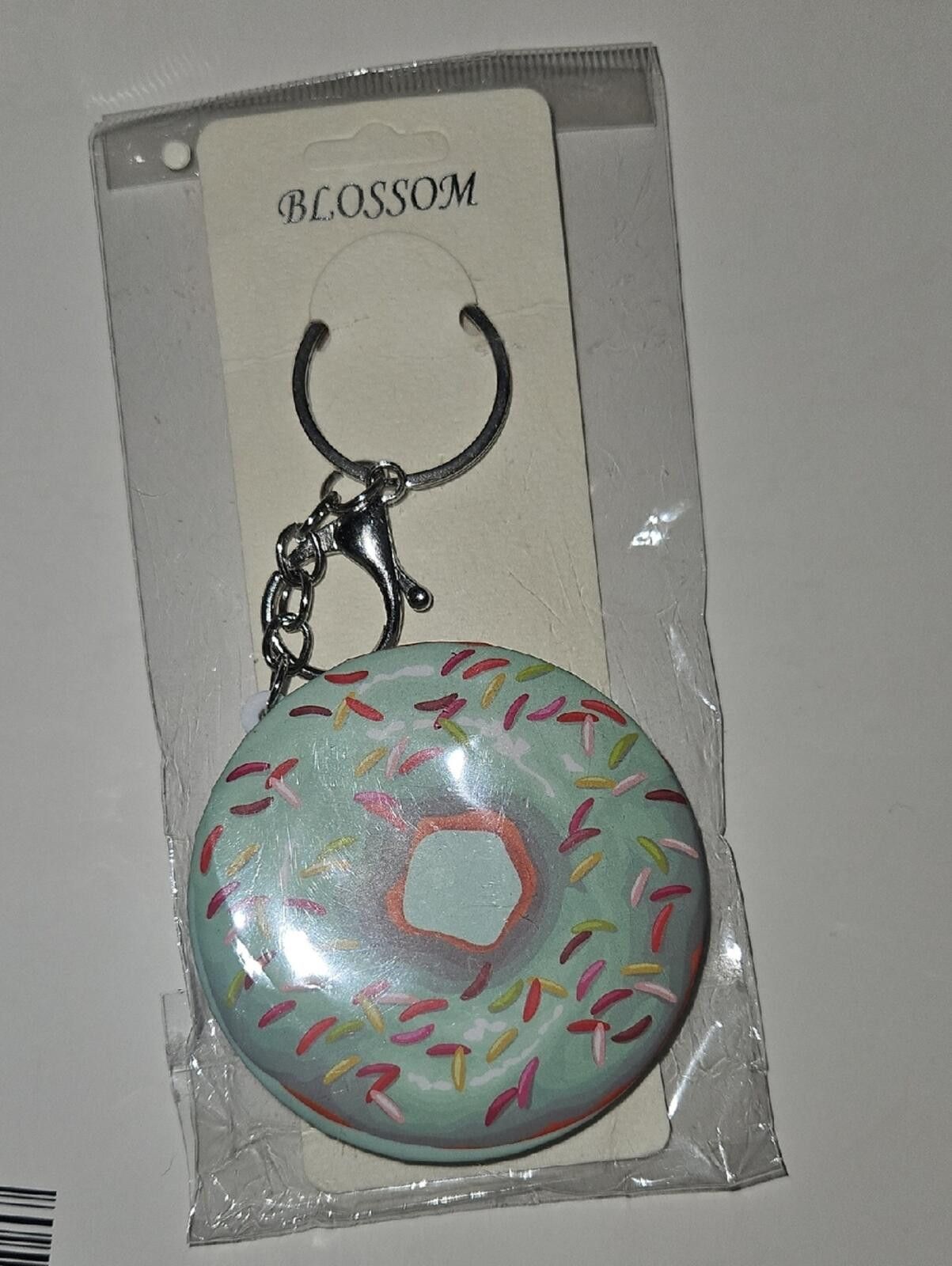 Other Blossom Mint Donut Keychain with Sprinkles Compact Size ONE SIZE - 1 Preview