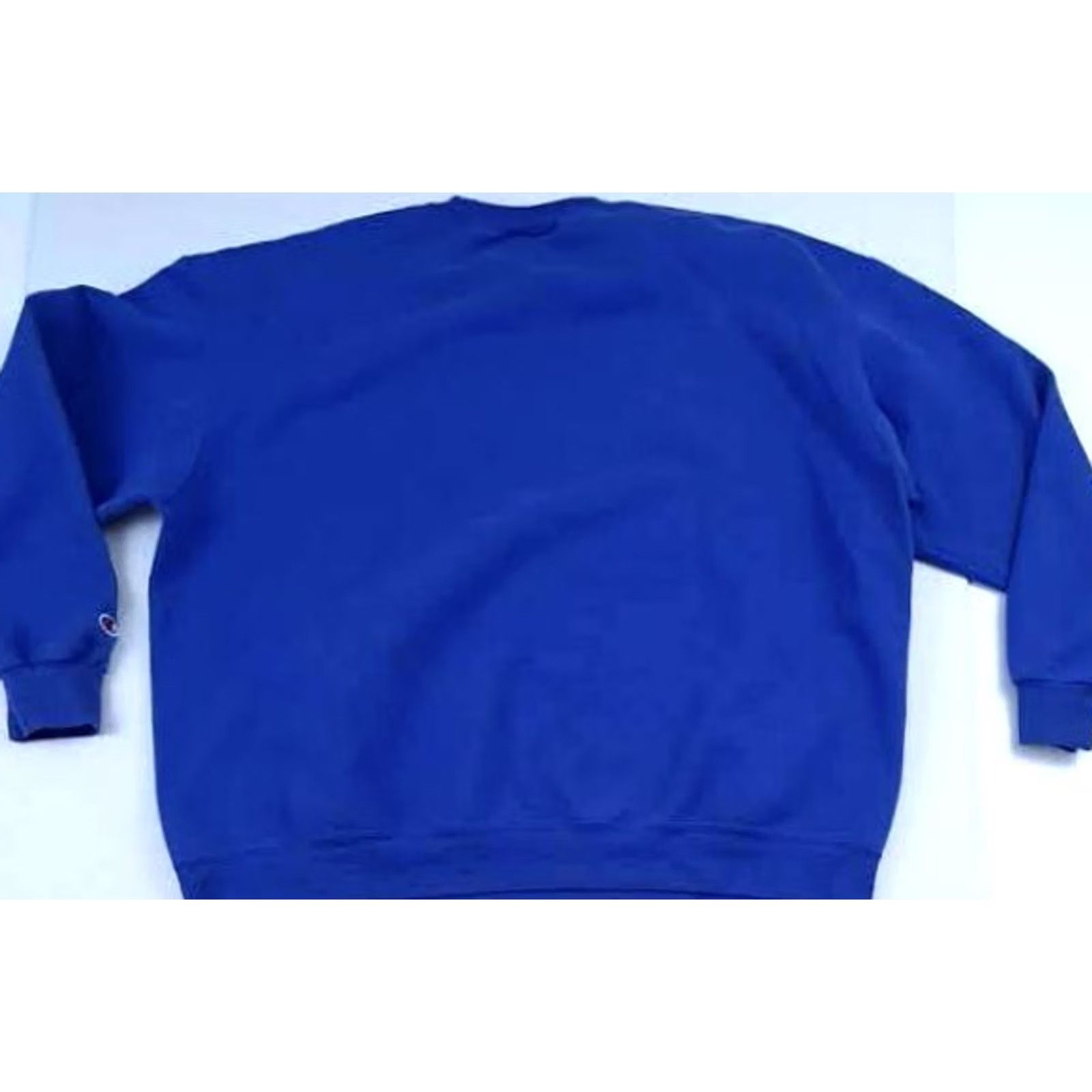 Champion VINTAGE Grand Valley Lakers Sweatshirt 2XL Champion Snowflake Sweatshirt Blue Mens Women Unisex Adults Cotton Eco Fleece Pullover 80s Theme Size US XXL / EU 58 / 5 - 4 Thumbnail