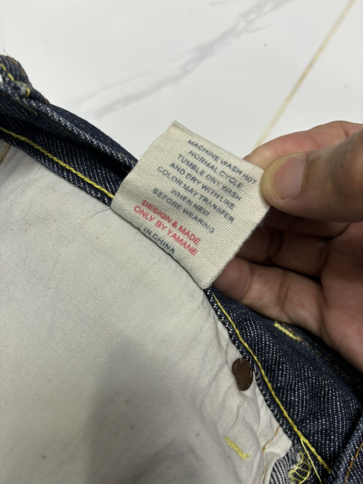 Japanese Brand VINTAGE EVISU JAPAN CUSTOM DAICOCK BAGGY DENIM JEANS Size US 32 / EU 48 - 14 Thumbnail