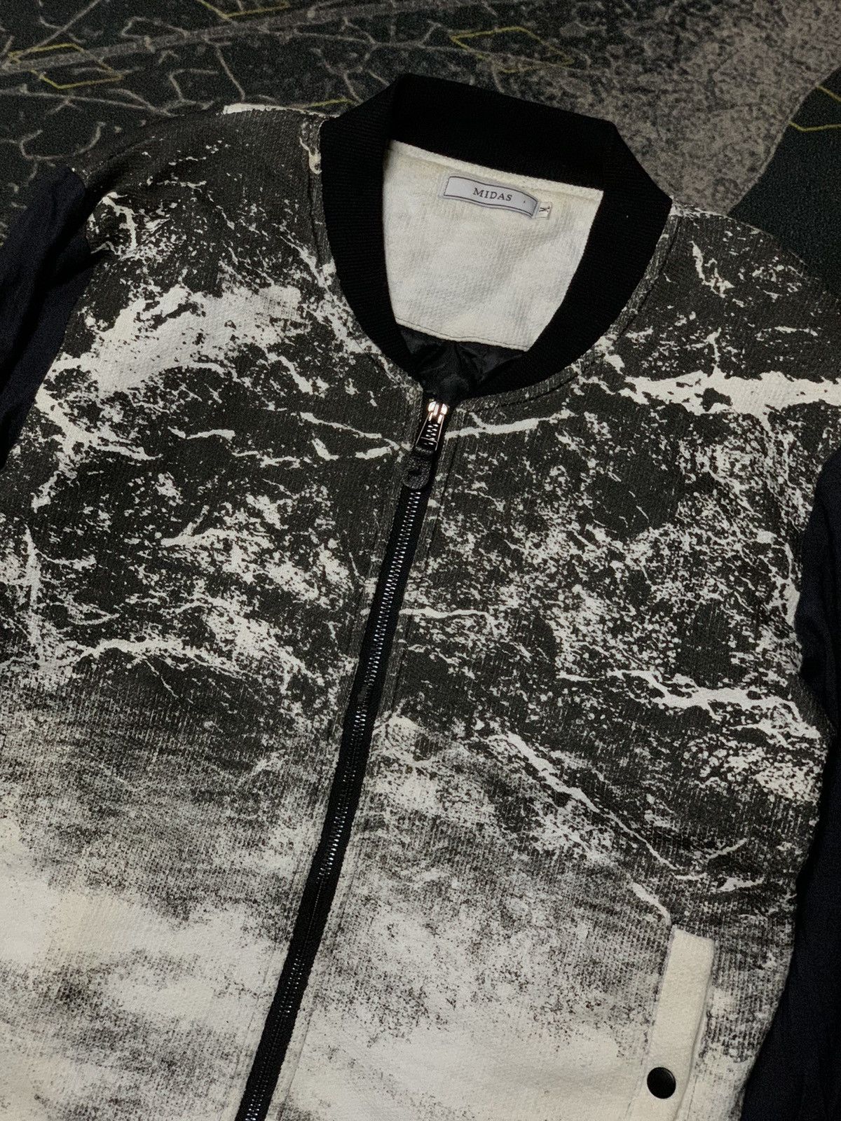 14th Addiction × If Six Was Nine × Japanese Brand 💥ARCHIVE💥 Midas Art Design Varsity Jacket Size US M / EU 48-50 / 2 - 3 Thumbnail