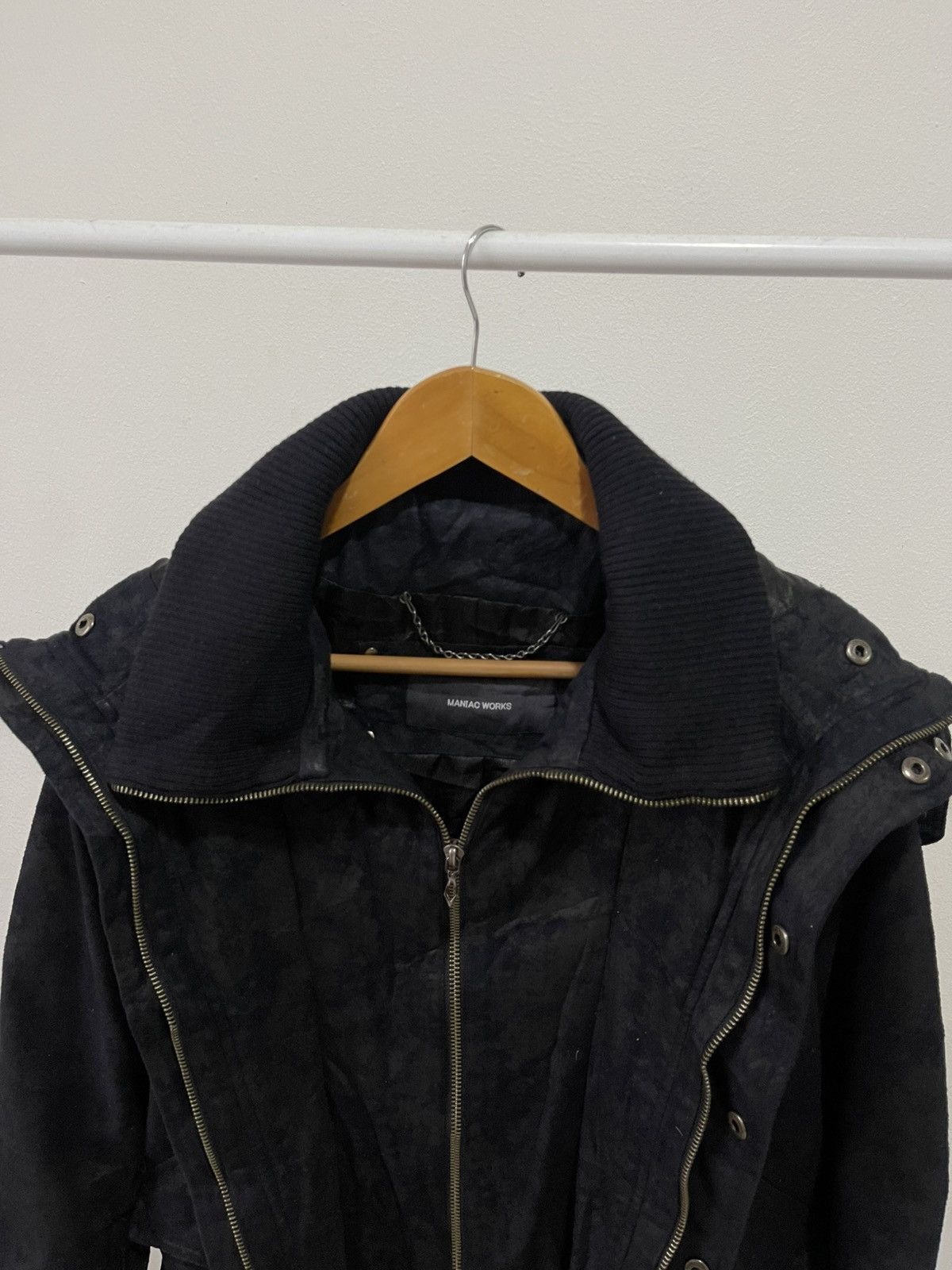 Le Grande Bleu (L.G.B.) 2000s Maniac Work Layered Two Zip Jacket Size US S / EU 44-46 / 1 - 9 Thumbnail