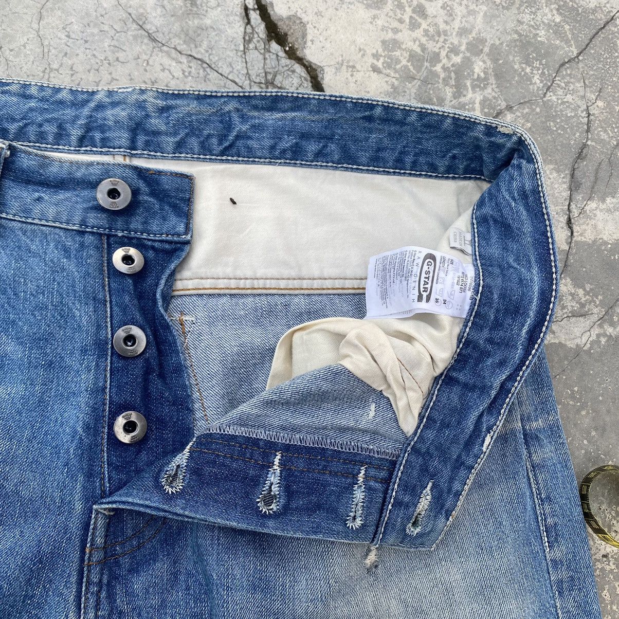 G-Star × Pharrell G STAR Stone Washed Jeans Size US 36 / EU 52 - 5 Thumbnail