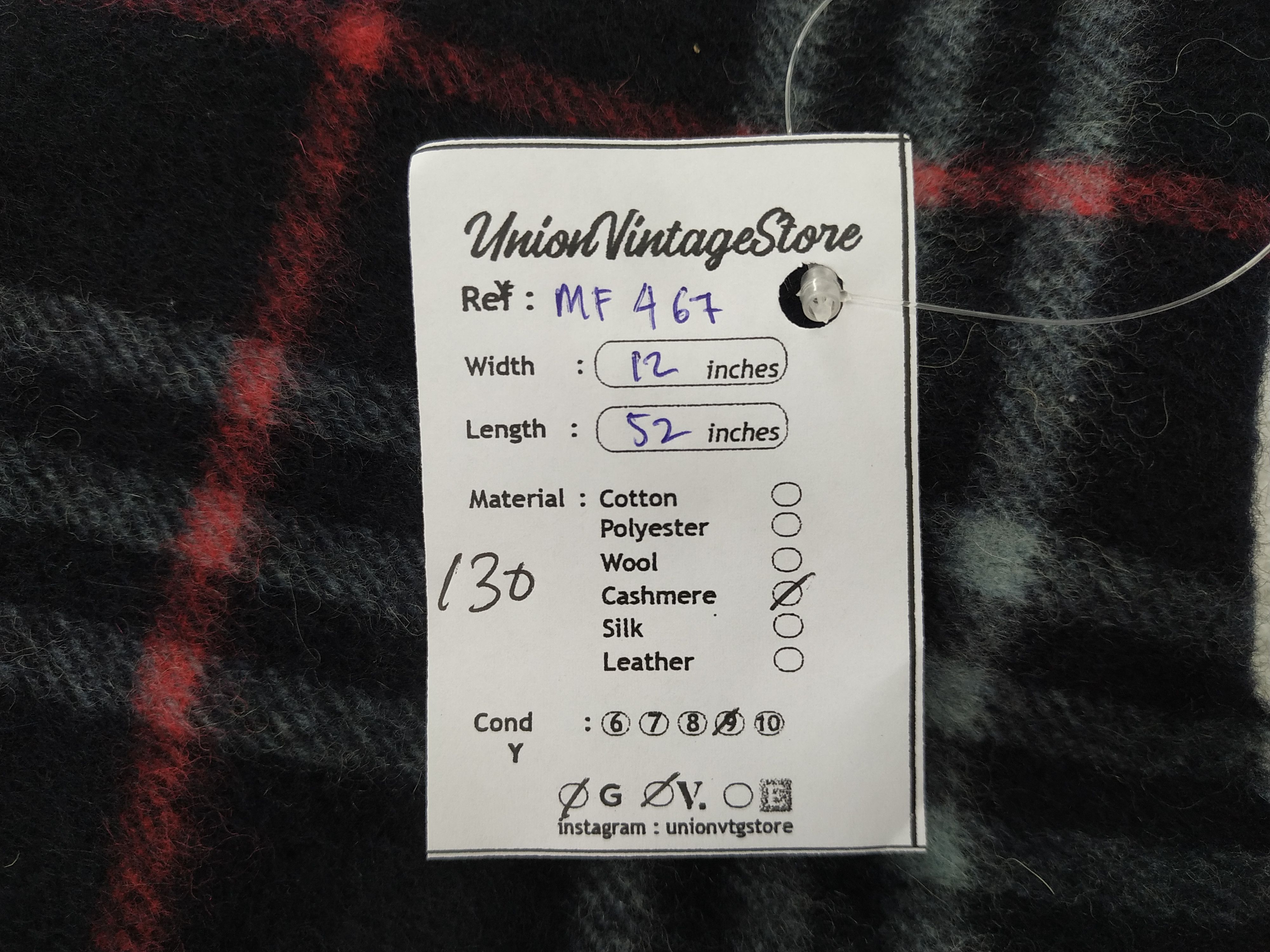 Burberry Vintage Burberry Scarf/Muffler/Neckwear MF467 Size ONE SIZE - 6 Thumbnail