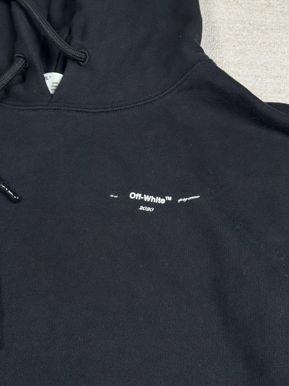 Off-White embroidered hoodie Size US XL / EU 56 / 4 - 6 Thumbnail