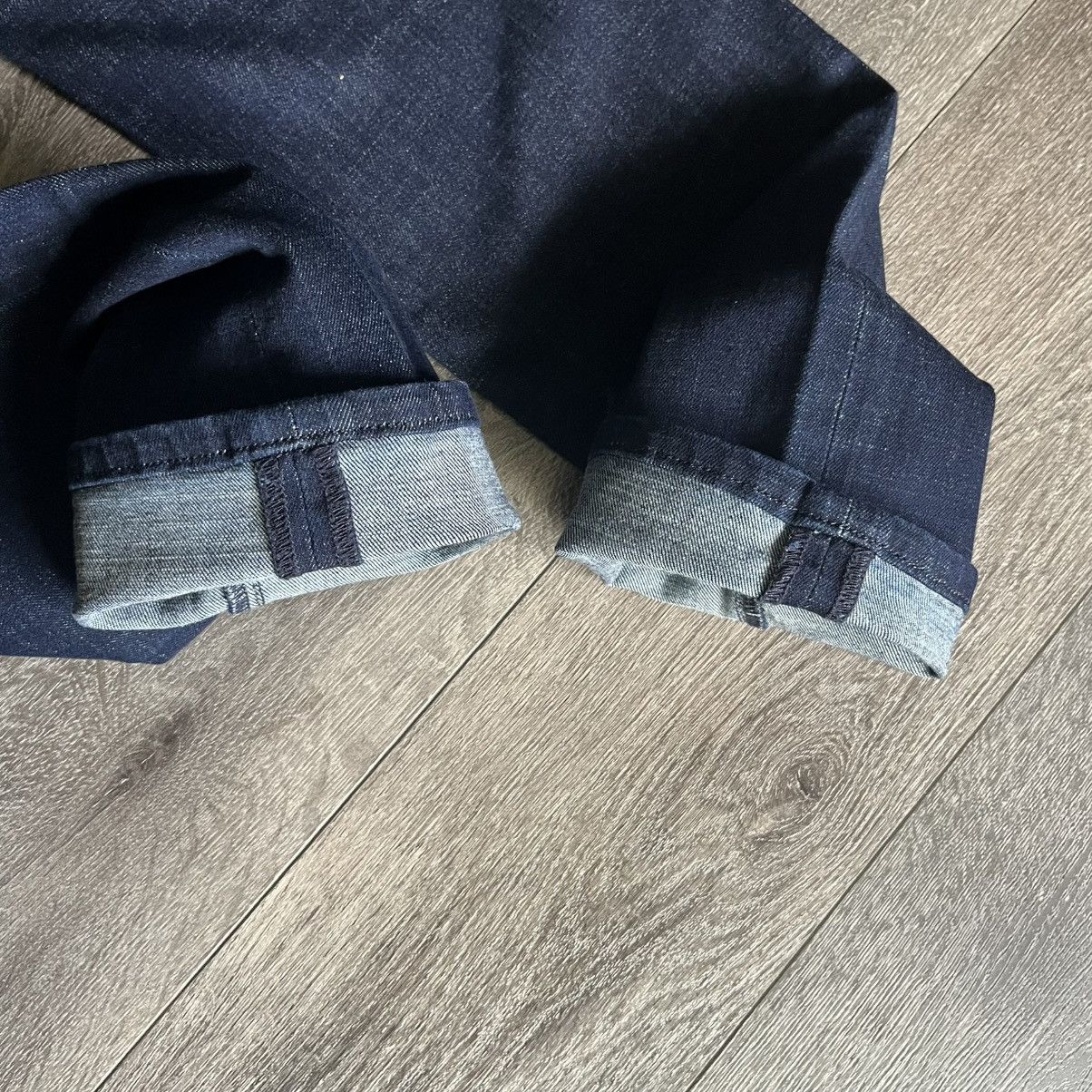 Armani Exchange Armani Exchange Dark Blue Slim Fit Buttonfly Denim Jeans 33R Size US 33 - 6 Thumbnail