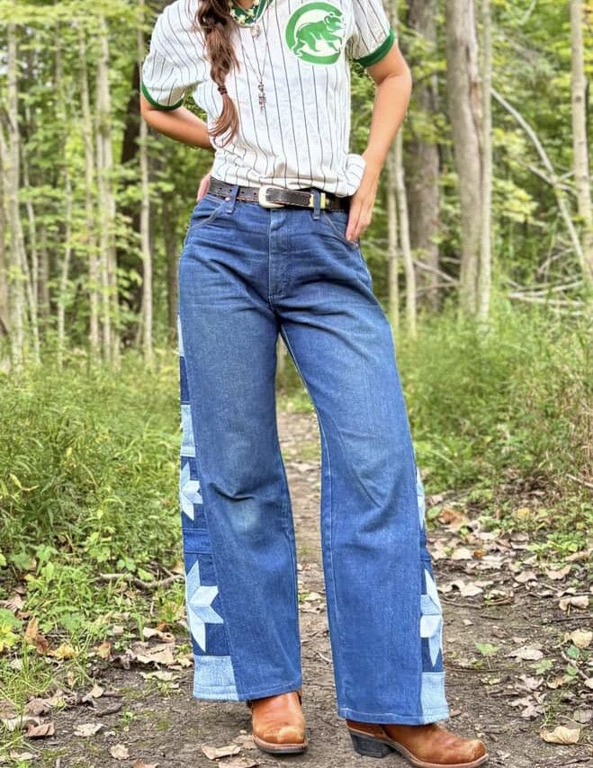 Other Tulipan Vinage Wrangler Jeans Size 28" / US 6 / IT 42 - 3 Thumbnail