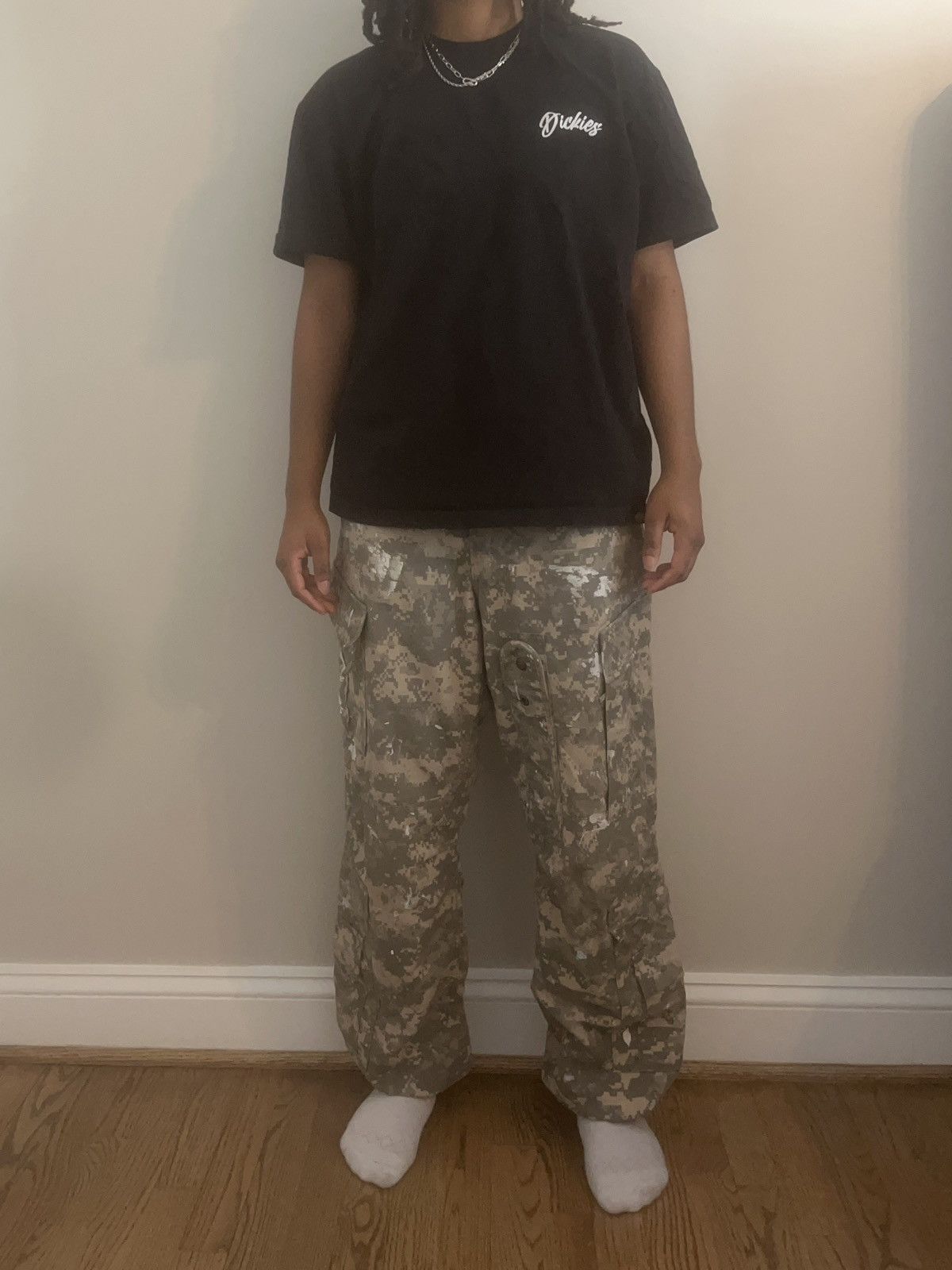 Vintage Military Camo Pants Size US 30 / EU 46 - 2 Thumbnail