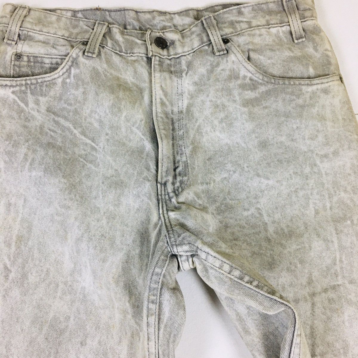 Levi's Vintage Levi’s 350 Acid Wash Black Tab Made in USA Size US 34 / EU 50 - 5 Thumbnail