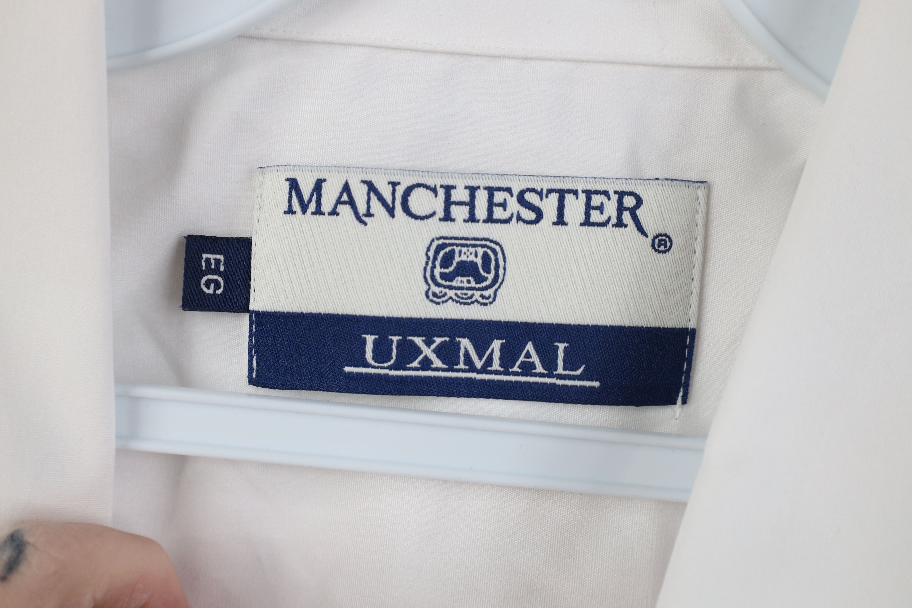 Vintage Deadstock Vintage 90s Rockabilly Wedding Button Shirt White Size US XL / EU 56 / 4 - 10 Thumbnail