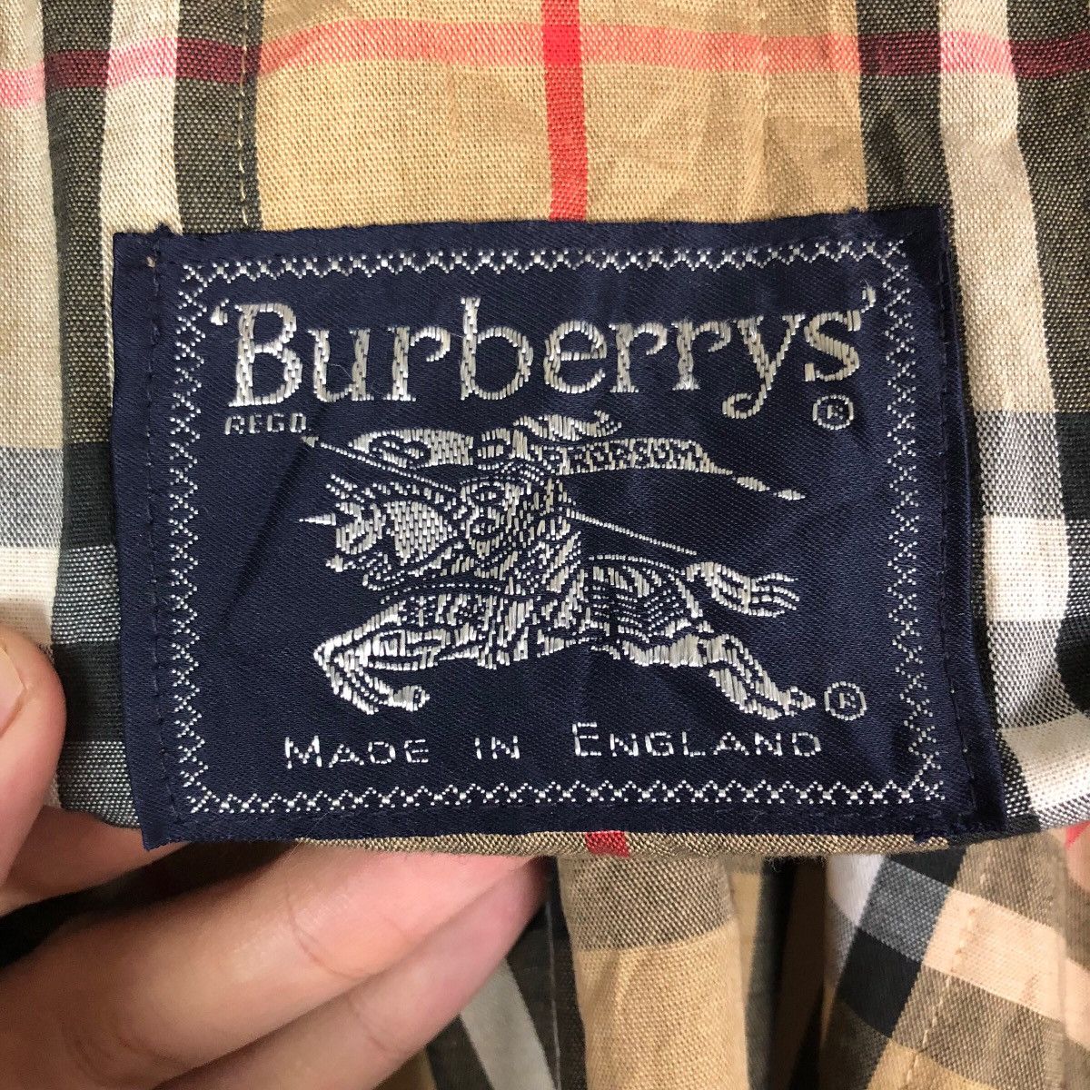 Burberry Burberrys Snap Button Hidden Zipper Jacket Size US L / EU 52-54 / 3 - 9 Thumbnail