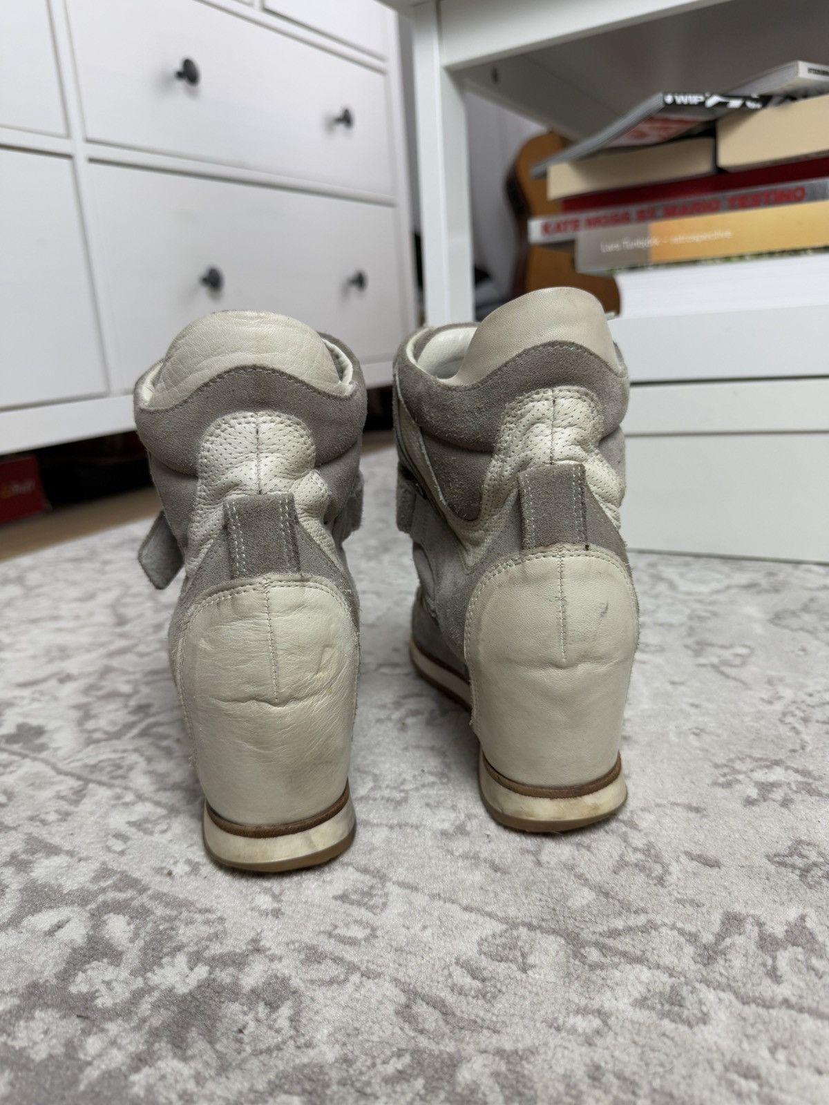 Japanese Brand Vintage y2k High top wedge isabel marant Beckett style shoes Size US 8 / IT 38 - 9 Thumbnail