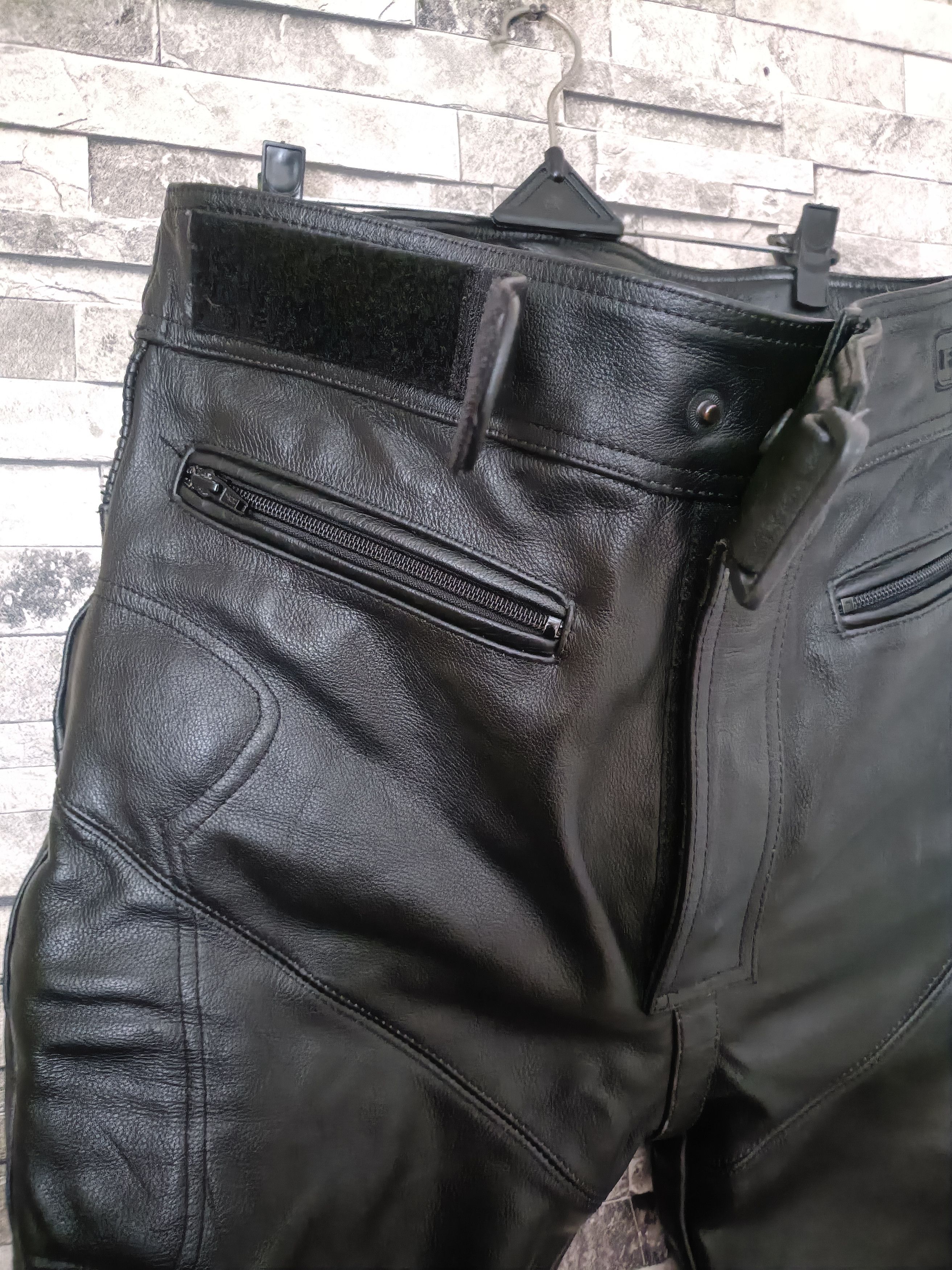 Leather Frank Thomas full grain leather touring biker pants Size US 34 / EU 50 - 5 Thumbnail