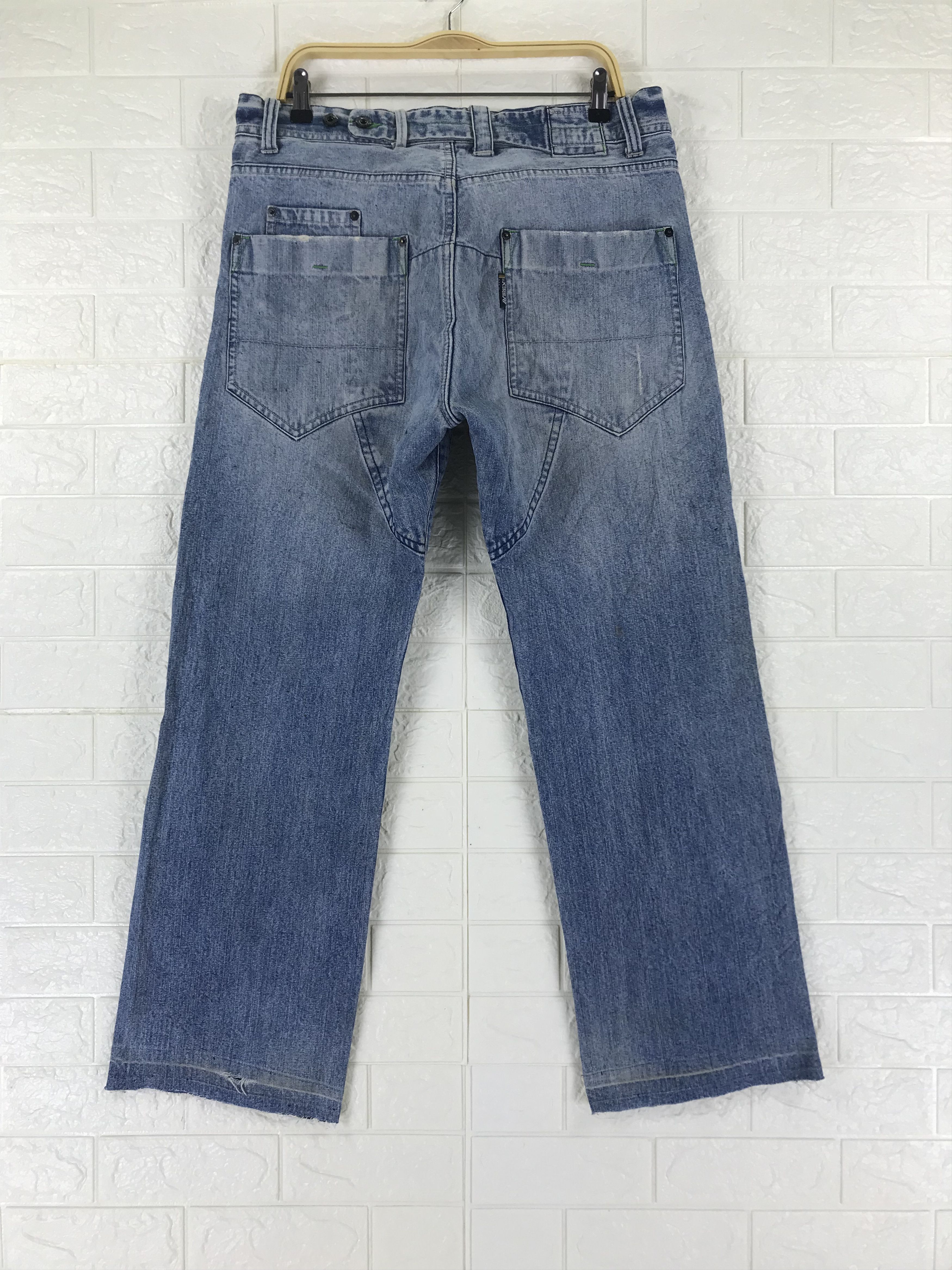 Avirex Vintage Avirex Blue Washed Baggy Jeans Size US 36 / EU 52 - 5 Thumbnail