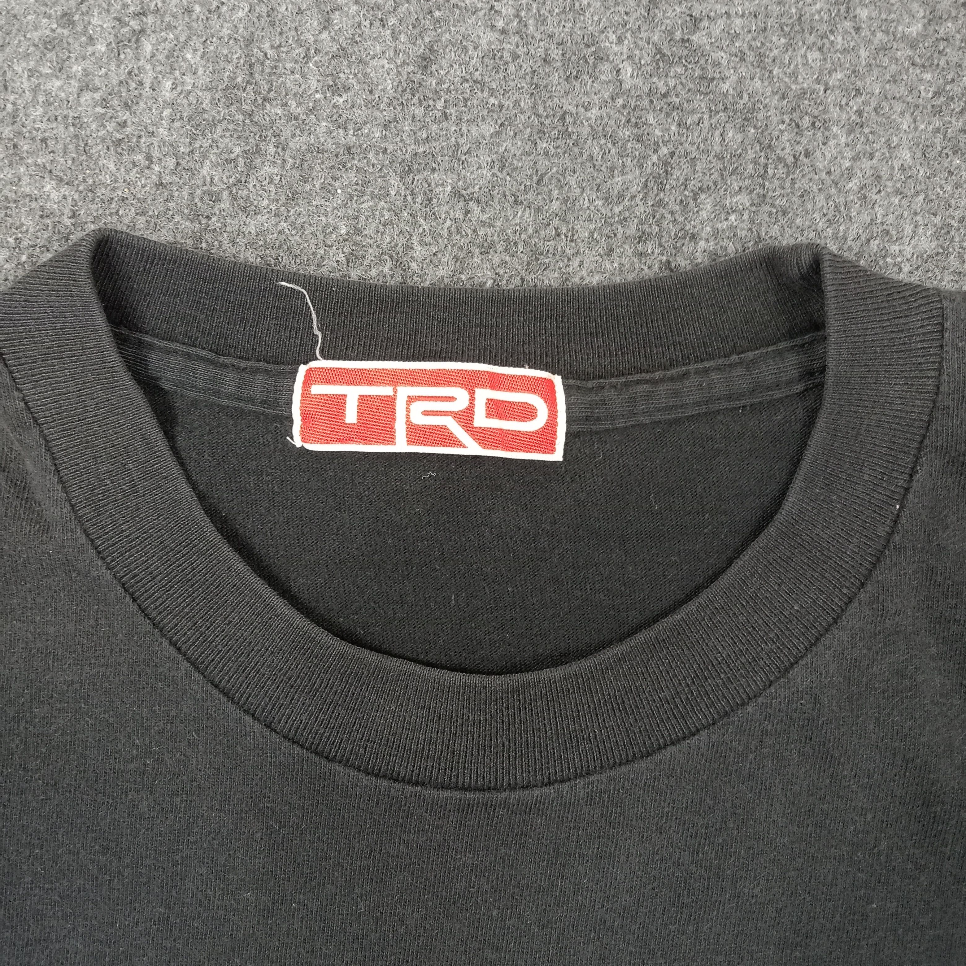 Japanese Brand × Vintage TRD Toyota Racing Team Japan Motorsports Tshirt Size US L / EU 52-54 / 3 - 5 Thumbnail
