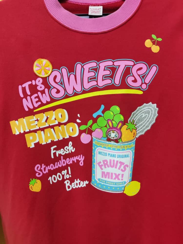 Japanese Brand Mezzo piono Fresh sterwbery Size S / US 4 / IT 40 - 2 Thumbnail