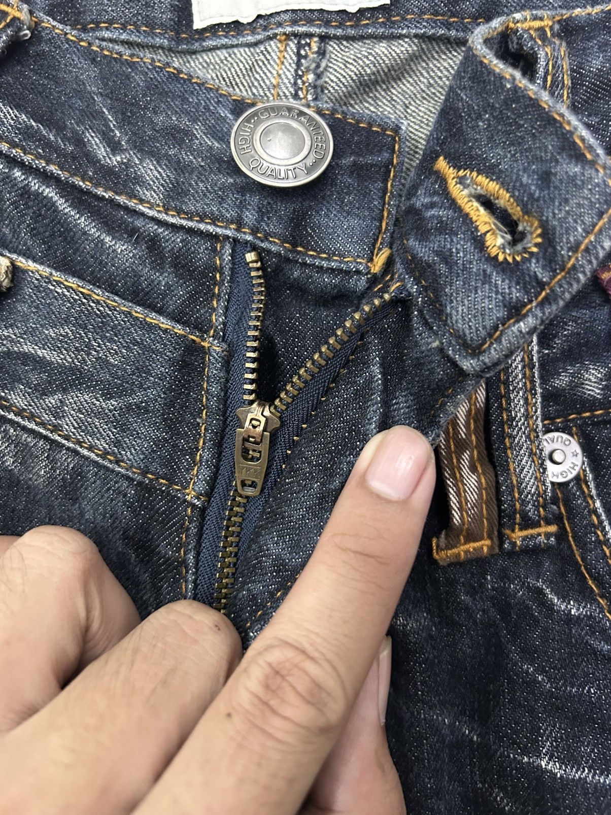 Japanese Brand × Vintage Vintage Nylaus Clothing Japanese Denim Streetstyle Jeans Size US 33 - 13 Thumbnail