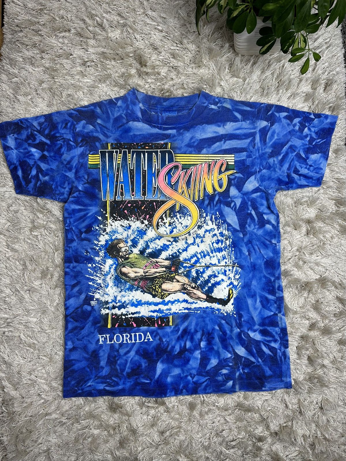 Vintage Delta Made in USA Vintage Water Skiing Florida StreetWear Size US M / EU 48-50 / 2 - 1 Thumbnail