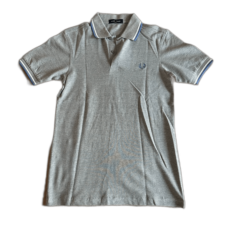 Fred Perry Gray Short Sleeve Polo Shirt Size US S / EU 44-46 / 1 - 1 Thumbnail