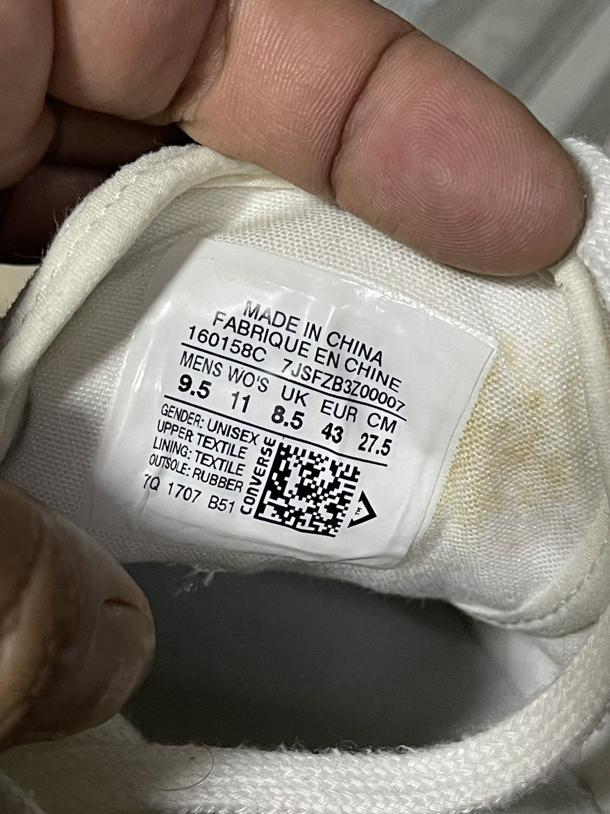 Converse × Fragment Design Converse Jack Purcell x Fragments Design Size US 8.5 / EU 41-42 - 9 Thumbnail