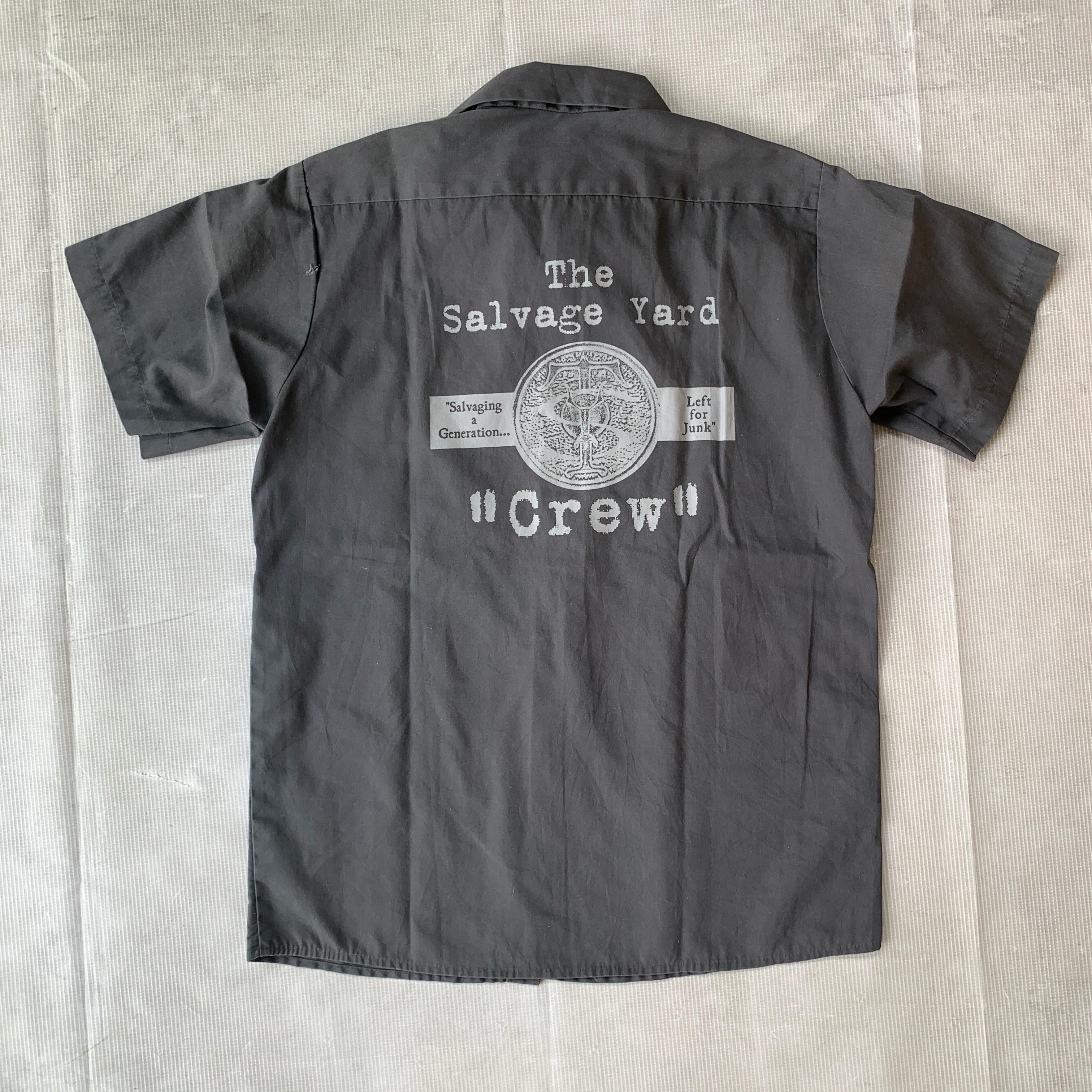 Vintage Half Sleeve workshirt Size US M / EU 48-50 / 2 - 2 Thumbnail