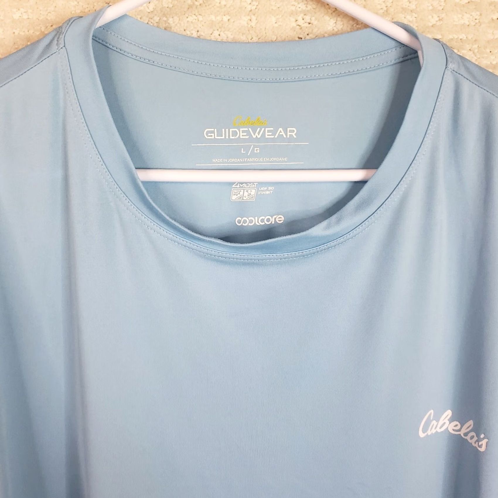 Vintage Cabela's Shirt Men's L Guidewear 50+UPF Sun Shirt Long Sleeve Blue Coolcore Size US L / EU 52-54 / 3 - 3 Thumbnail