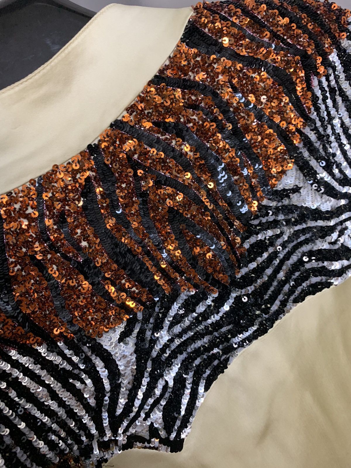 Saint Laurent Paris Saint Laurent 2016SS Tiger sequins Satin jacket Size US M / EU 48-50 / 2 - 3 Thumbnail