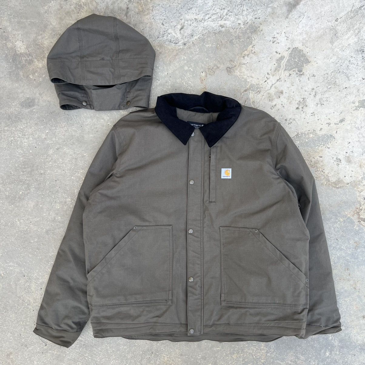 Carhartt × Carhartt Wip CARHARTT Ripstop Steel Full Swing Rain Defender Work Canvas Size US XXL / EU 58 / 5 - 1 Thumbnail