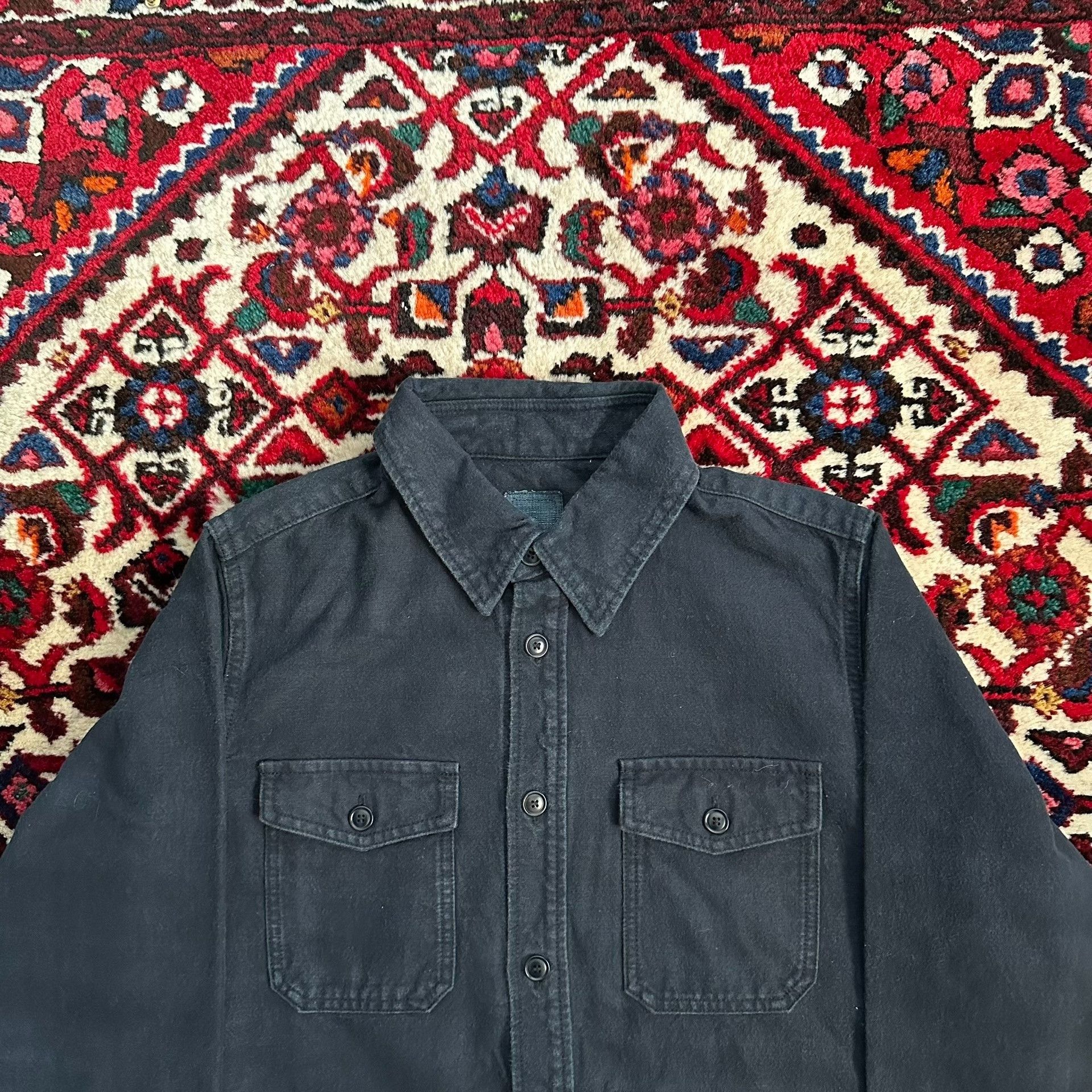 Visvim Visvim 18AW Black ELK Flannel Shirt Size US M / EU 48-50 / 2 - 4 Thumbnail