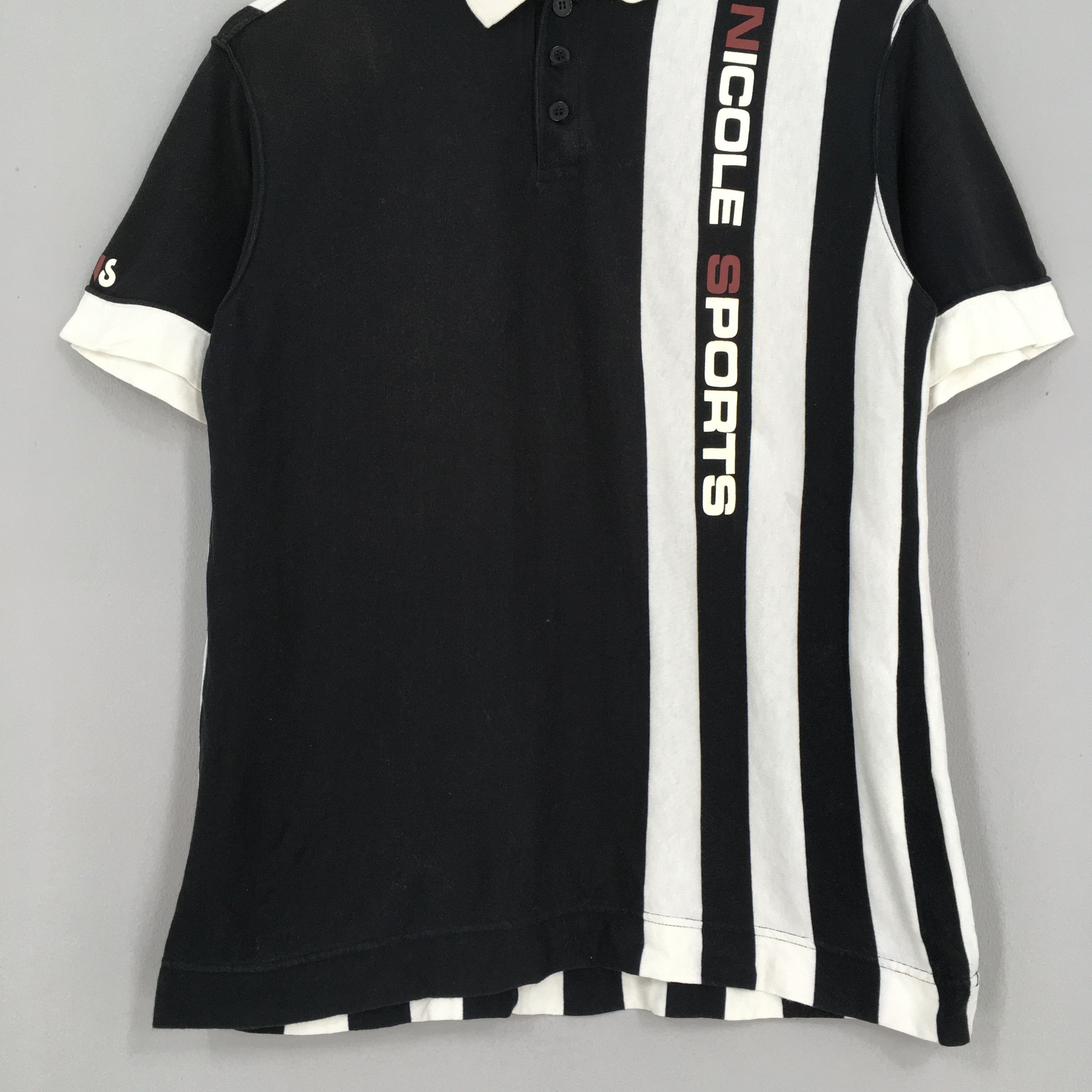 Nicole Club Vintage Nicole Club Sports Stripes Polo Shirt Small Size US S / EU 44-46 / 1 - 3 Thumbnail