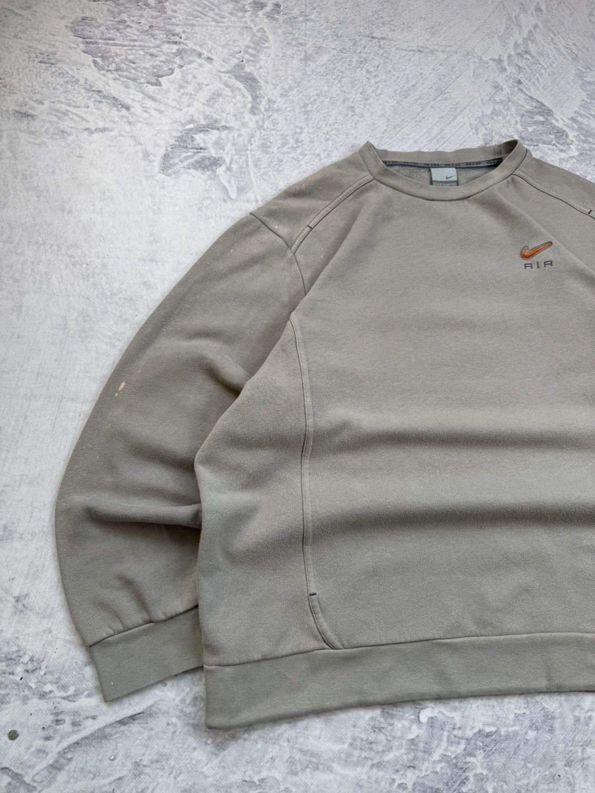 Nike × Vintage NIKE AIR MAX VINTAGE CENTER LOGO OVERSIZE BOXY SWEATSHIRT Size US M / EU 48-50 / 2 - 2 Thumbnail