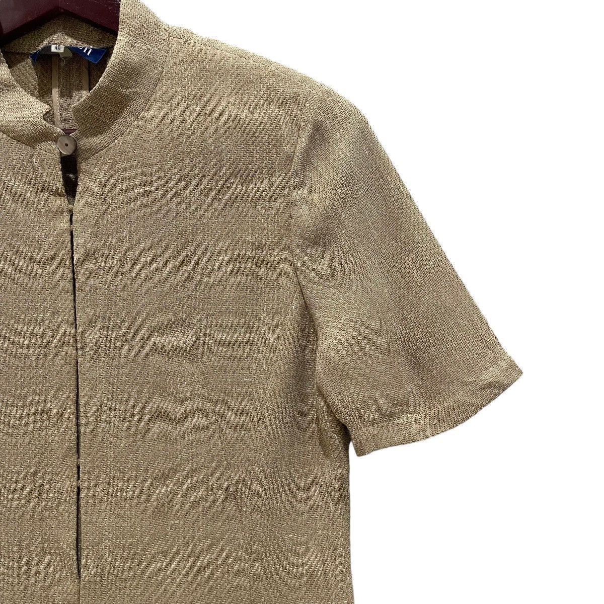 Cerruti 1881 × Vintage Vintage Nino Cerruti Made in Japan Linen Short Sleeve Shirt Size US M / EU 48-50 / 2 - 3 Thumbnail