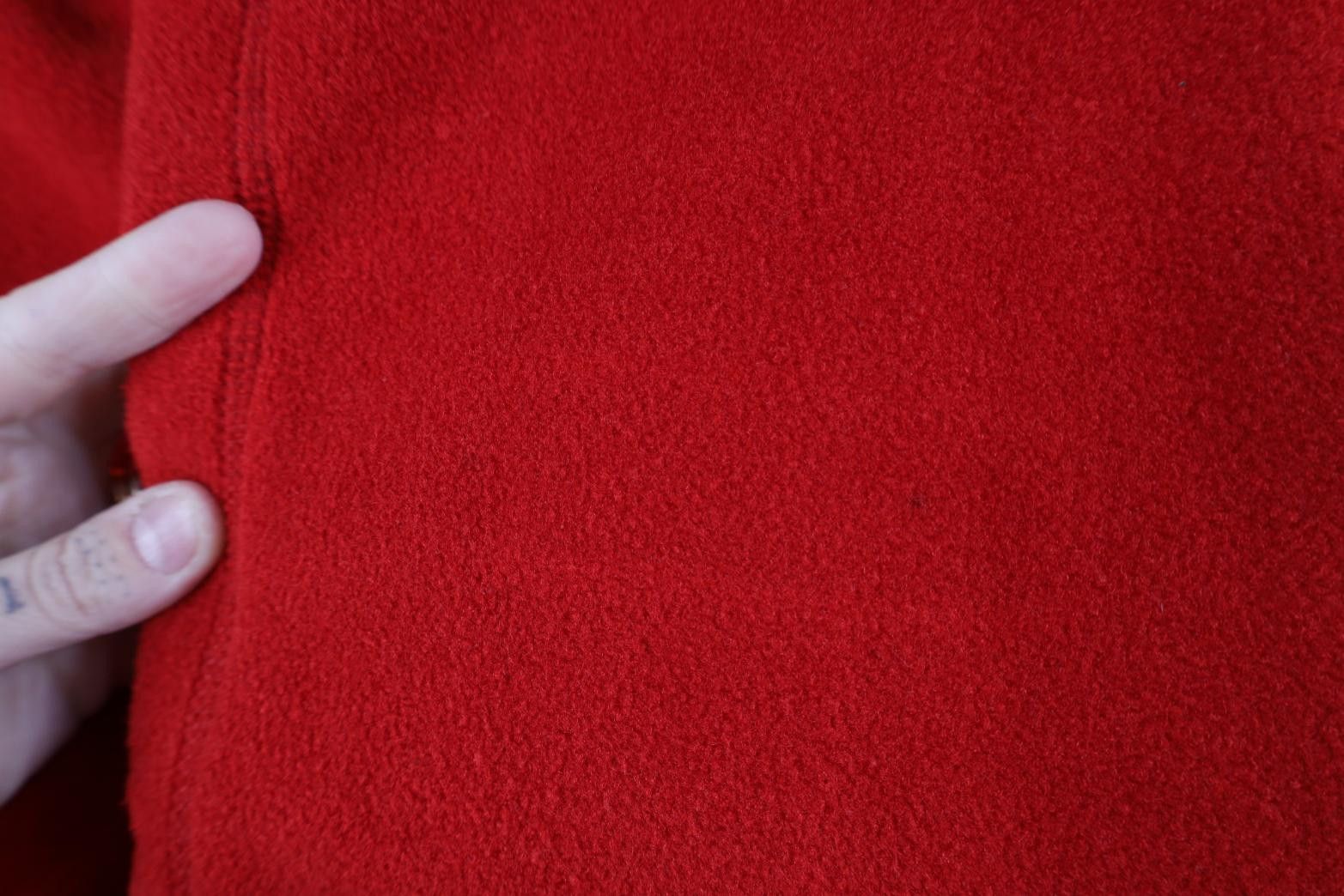 Fila Vintage 90s Fila Sport 1/4 Zip Fleece Pullover Sweater Red Size US XL / EU 56 / 4 - 5 Thumbnail