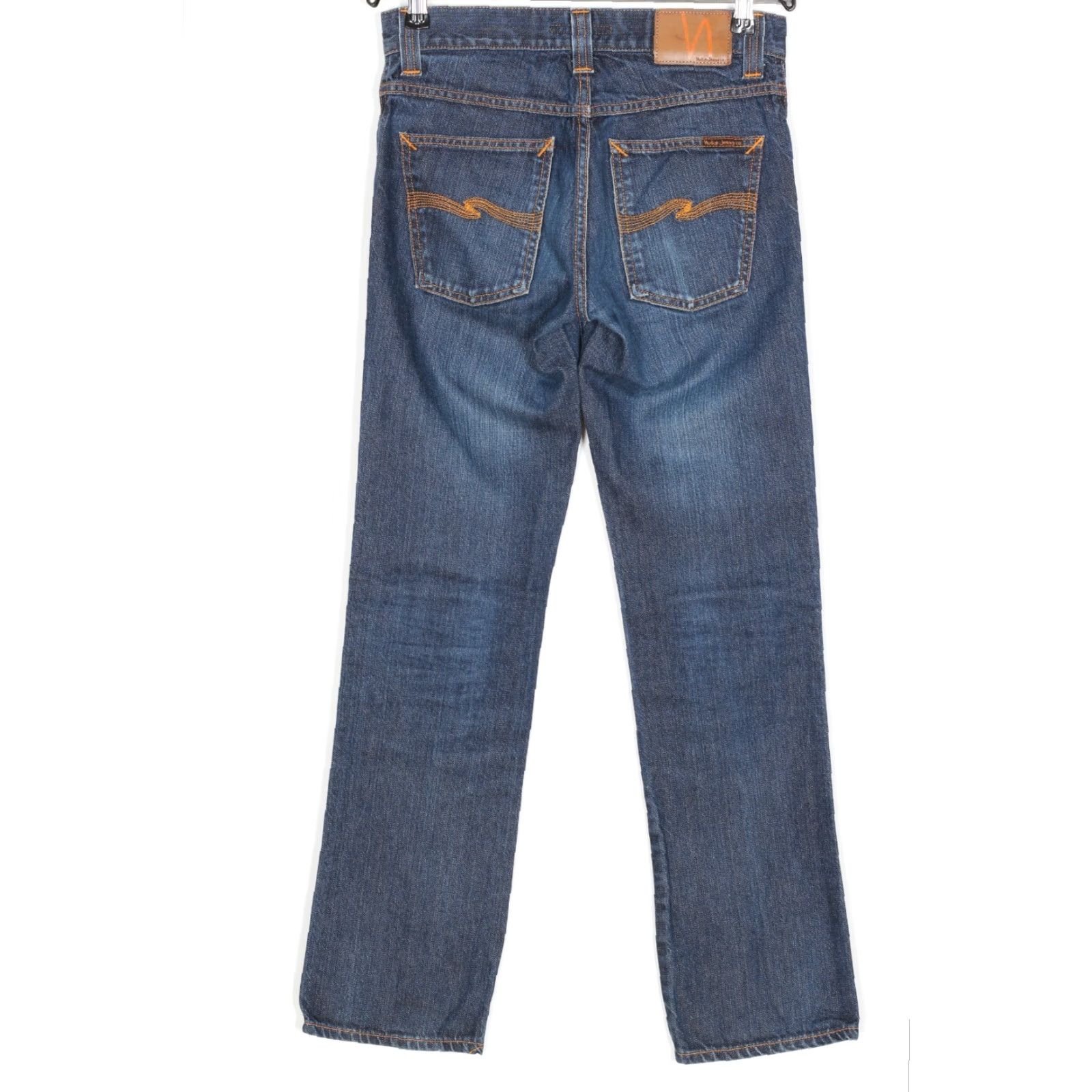 Nudie Jeans NUDIE JEANS SLIM JIM ORG DRY BROKEN TWILL Jeans Men Size W29 L32 29/32 Blue 5-Pocket Denim Straight Vintage No Size US 29 - 2 Thumbnail