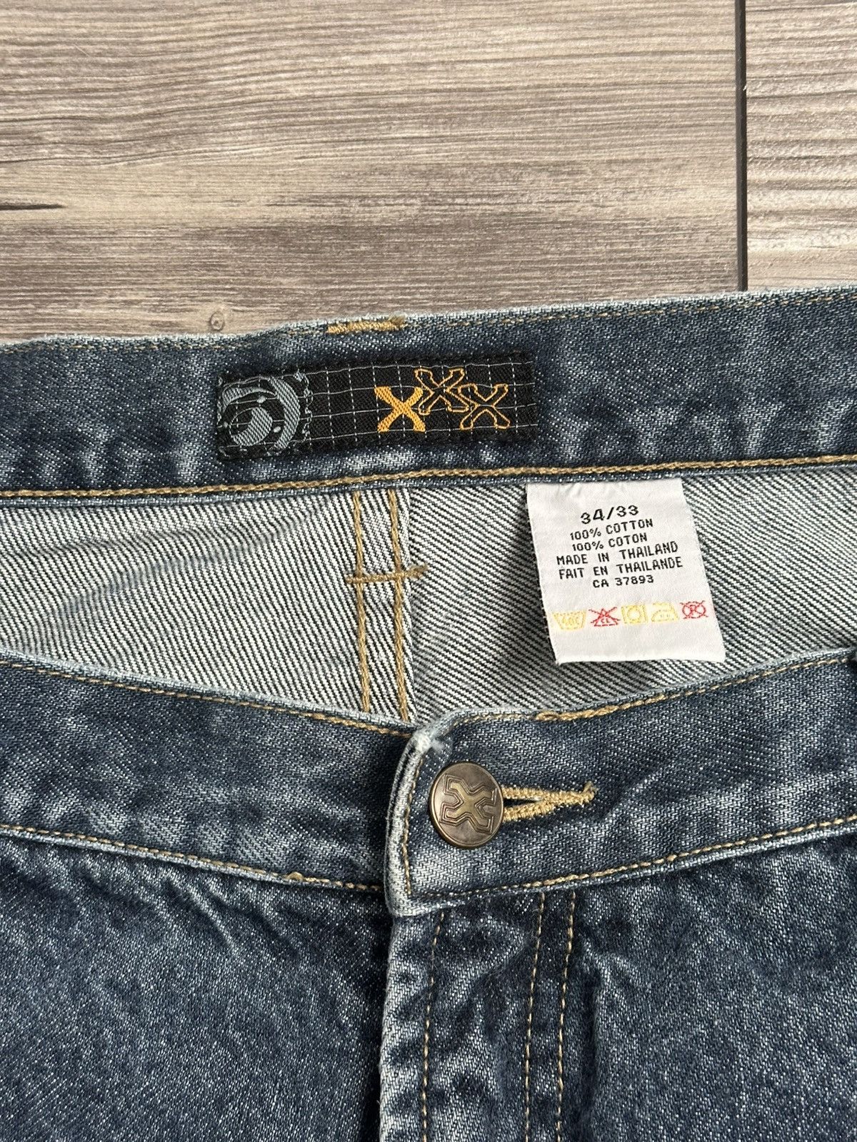 JNCO Crazy Vintage Y2K R2 Baggy Jeans Size US 33 - 6 Thumbnail