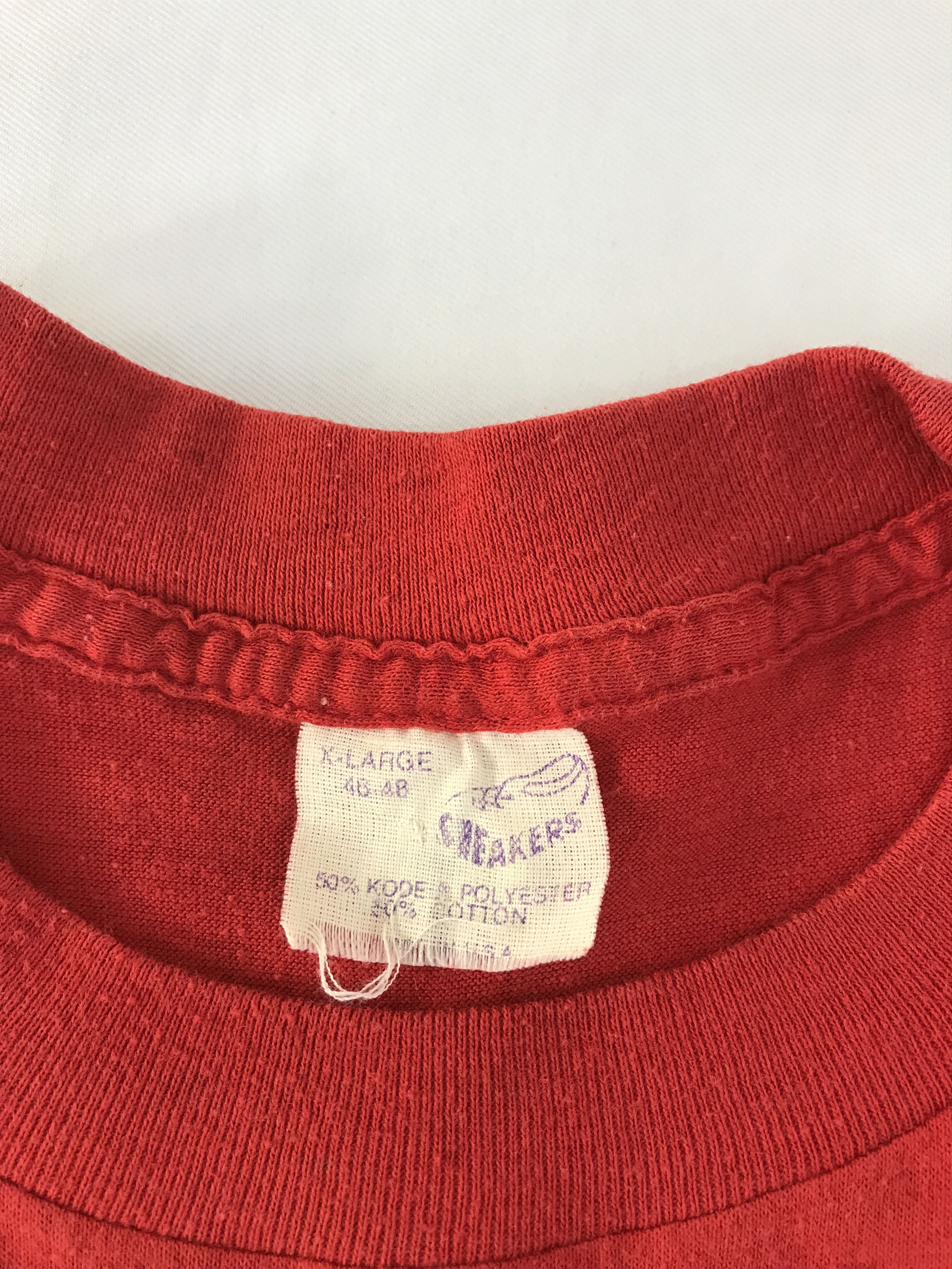 Vintage 80s Sneakers 50/50 Made in USA Father Of The Dummies Ole Tee Size US M / EU 48-50 / 2 - 5 Thumbnail